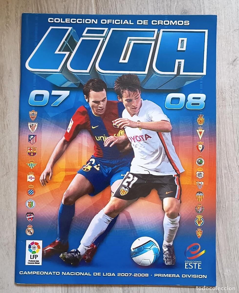 Cromos de f&uacute;tbol: ALBUM LA LIGA 2007/08 CROMOS DE FUTBOL - SIN CROMOS PEGADOS