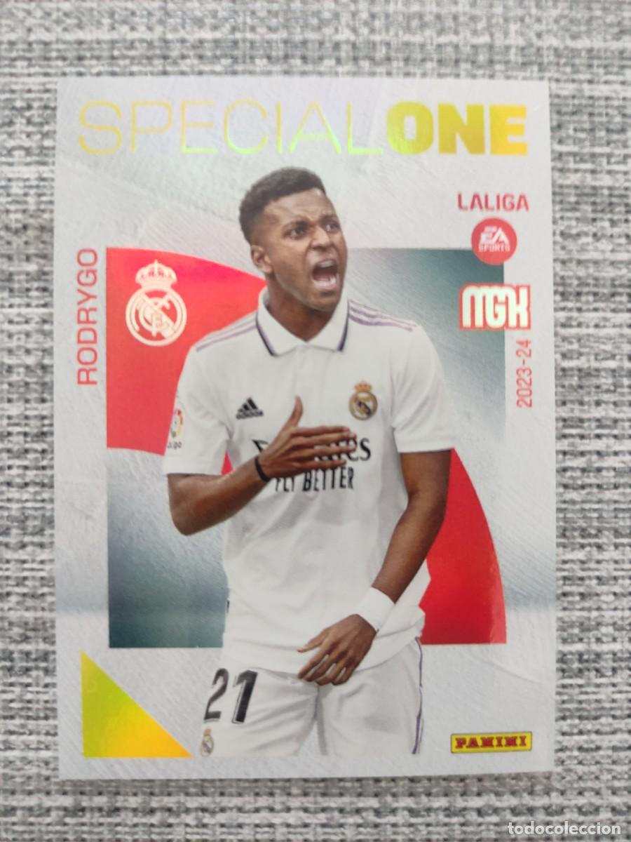 Cromos de F&uacute;tbol: MGK 2023-24. #403. RODRYGO. R.MADRID. SPECIAL ONE. NUEVA DE SOBRE