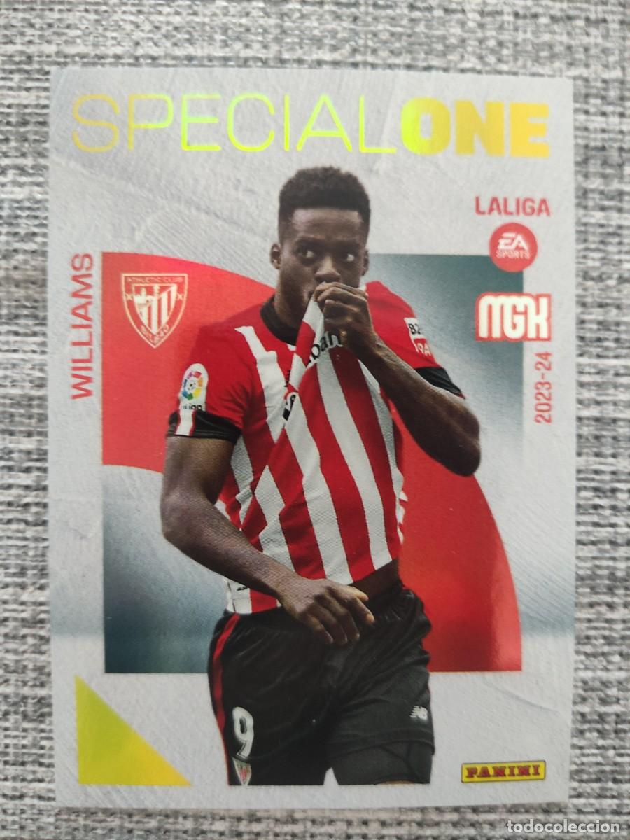 Cromos de F&uacute;tbol: MGK 2023-24. #405. WILLIAMS. ATH BILBAO. SPECIAL ONE. NUEVA DE SOBRE