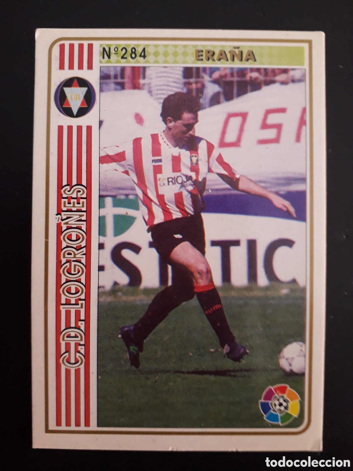 Cartes &agrave; collectionner de Football: ERA&Ntilde;A LOGRO&Ntilde;&Eacute;S, LAS FICHAS DE LA LIGA 1994 1995 94 95 N&deg; 284 MUNDICROMO MC PEDIDO M&Iacute;NIMO 3&euro;.