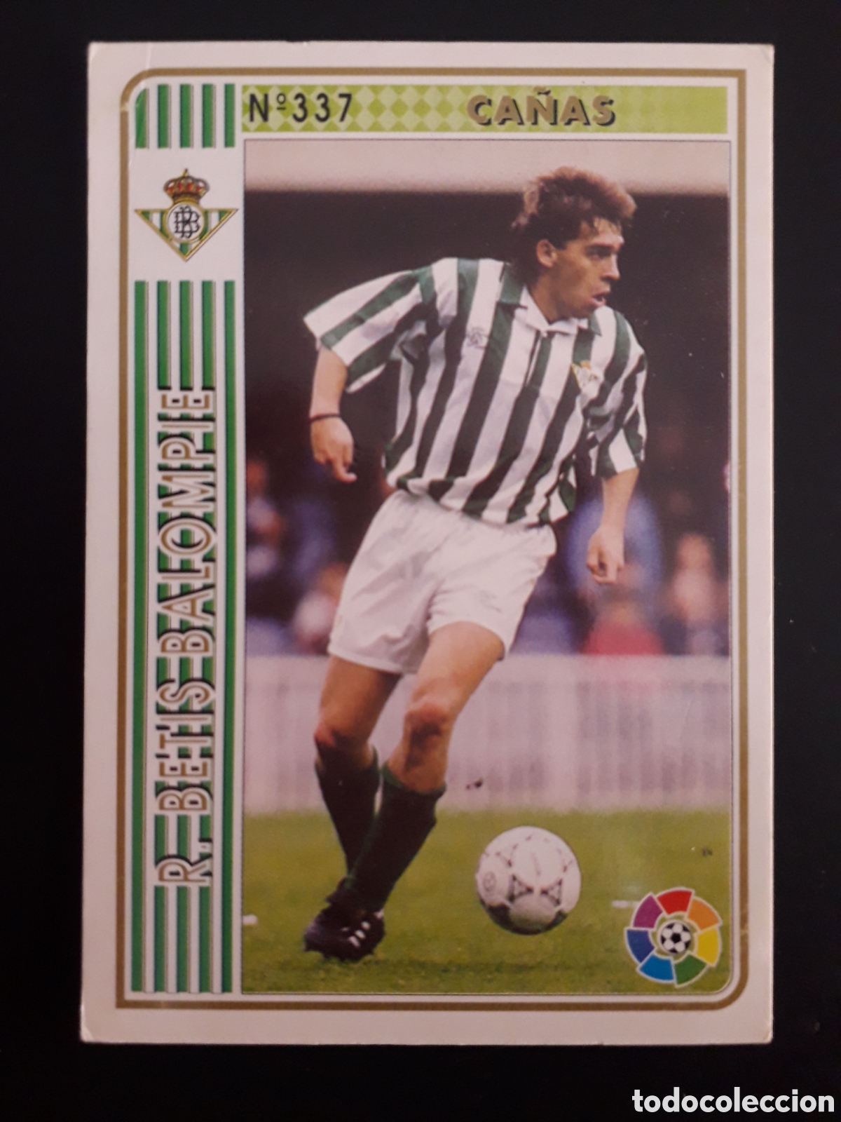Cartes &agrave; collectionner de Football: CA&Ntilde;AS BETIS, LAS FICHAS DE LA LIGA 1994 1995 94 95 N&deg; 337 MUNDICROMO MC PEDIDO M&Iacute;NIMO 3&euro;.