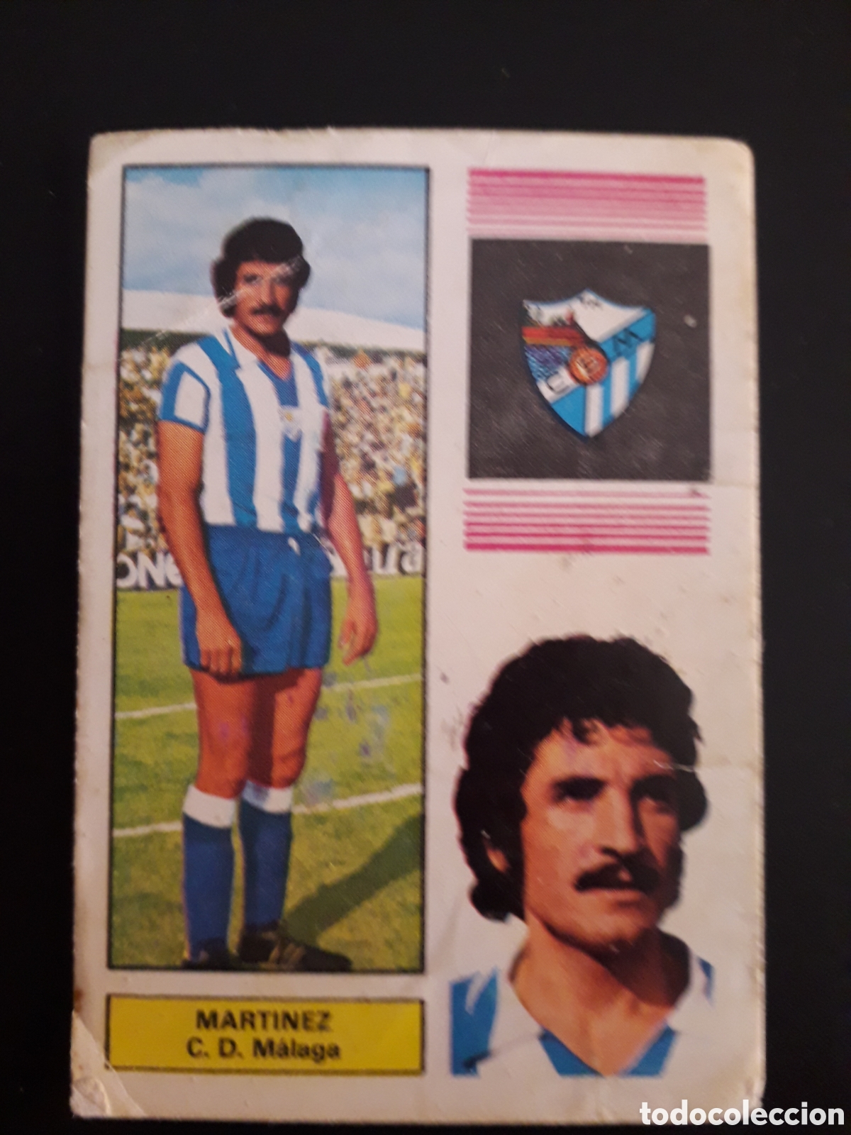 Cartes &agrave; collectionner de Football: MART&Iacute;NEZ M&Aacute;LAGA FHER 1974-1975 74-75 SIN PEGAR, ARRUGAS, PEDIDO M&Iacute;NIMO 3&euro;.