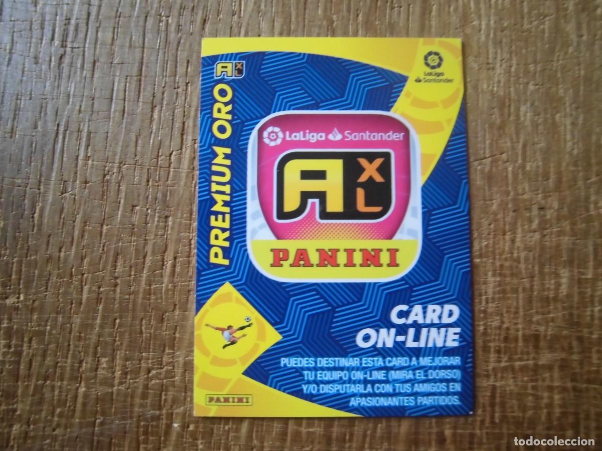 Cromos de F&uacute;tbol: CARD ON-LINE PREMIUM ORO 1.000.000 DE TOQUES ADRENALYN 2021-22