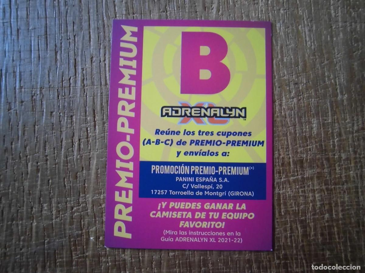 Cromos de F&uacute;tbol: PREMIO-PREMIUM B ADRENALYN 2021-22