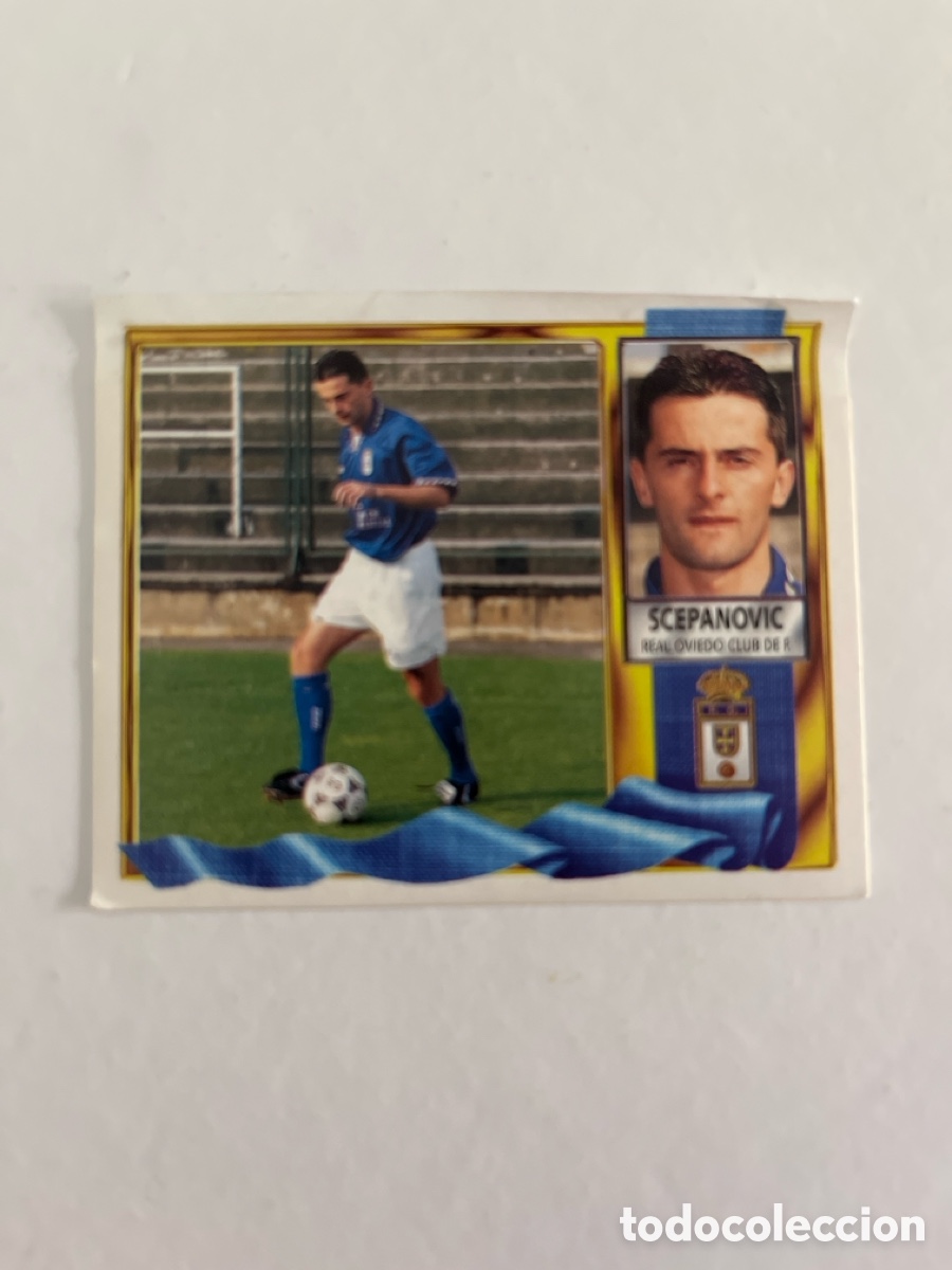 Cartes &agrave; collectionner de Football: SCEPANOVIC COLOCA REAL OVIEDO EDICIONES ESTE 95 96 1995 1996 VENTANILLA VER FOTOS CROMO FUTBOL