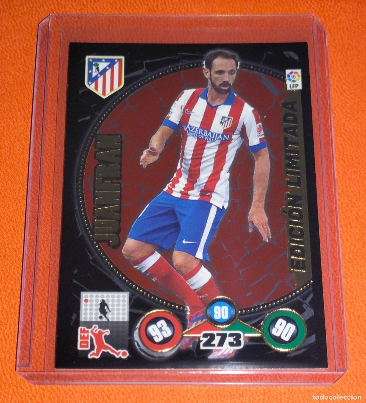 Cartes &agrave; collectionner de Football: JUANFRAN EDICION LIMITADA LIMITED CARD AT ATLETICO DE MADRID ADRENALYN XL LIGA BBVA 2014 2015 14 15