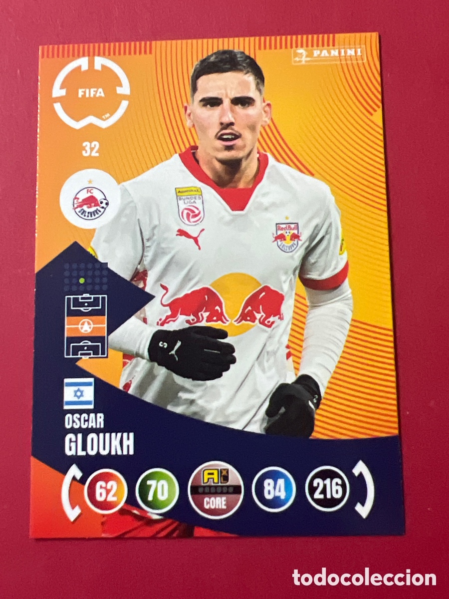 Fu&szlig;ball-Sticker: E71. 32 Gloukh - Adrenalyn XL Club World Cup 25 - Fc Salzburg