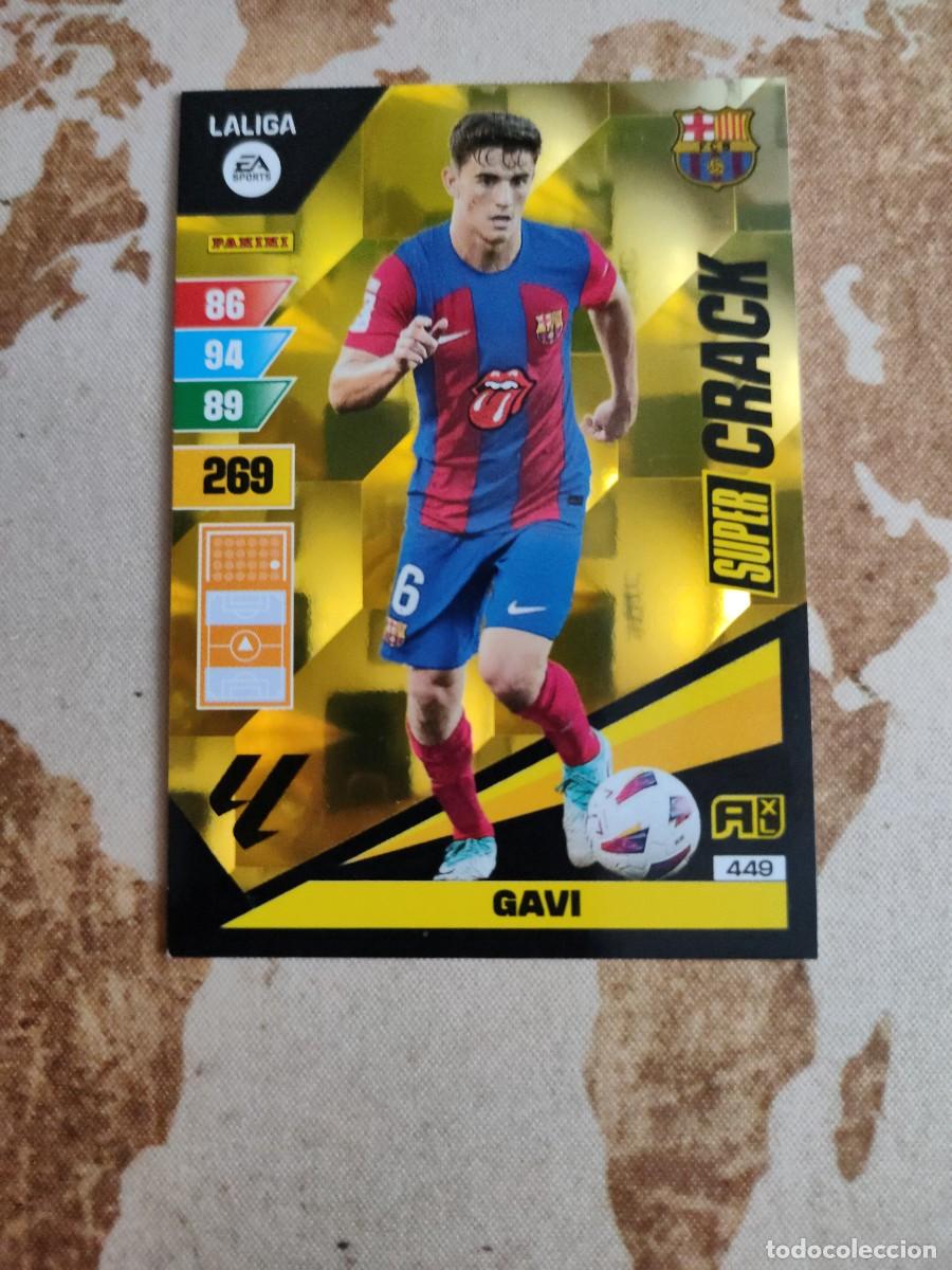 Cromos de F&uacute;tbol: Adrenalyn XL S&uacute;per Crack 449 GAVI 2023-24 23 24