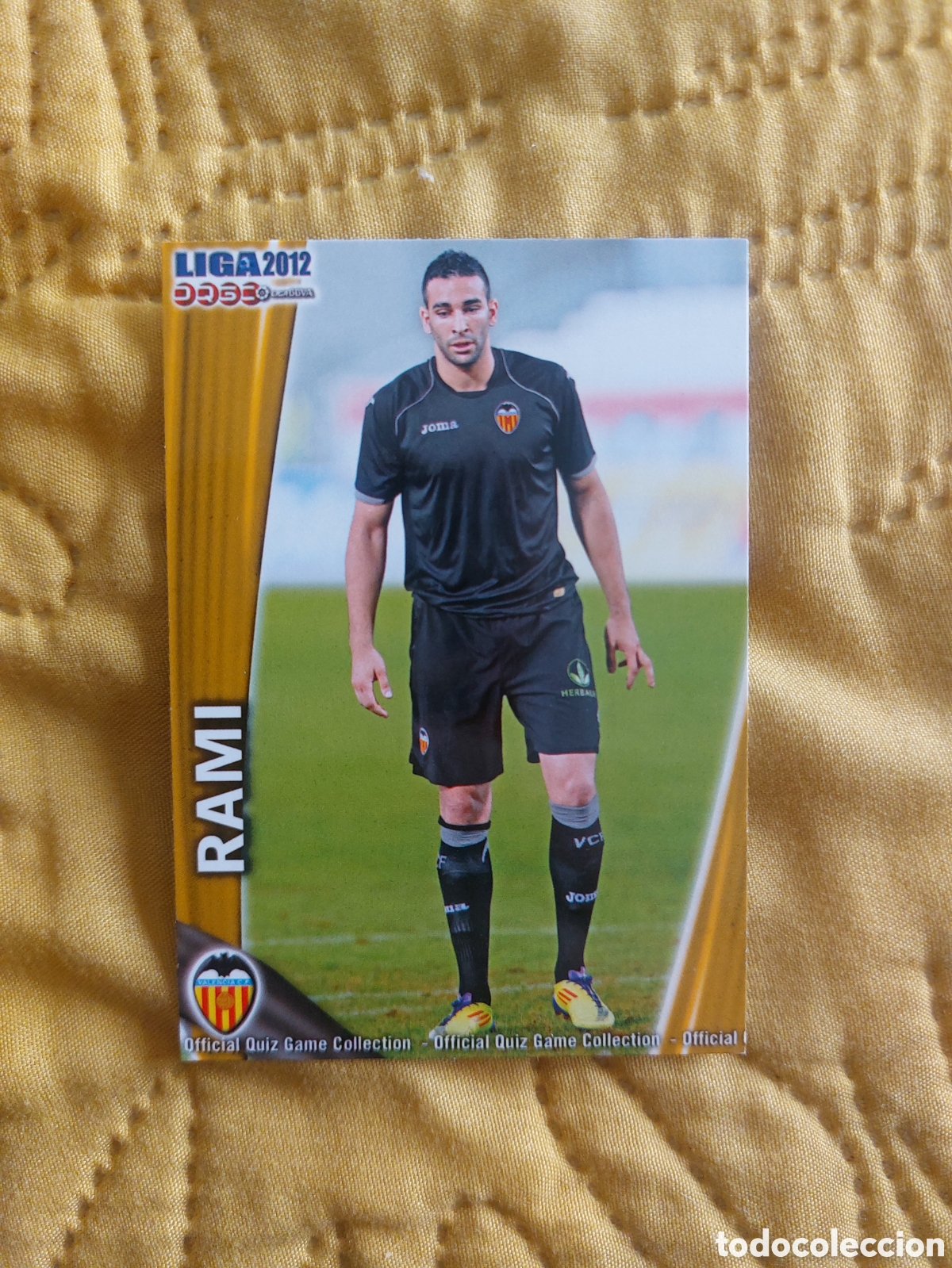 Figurine di Calcio: 62 RAMI VALENCIA CROMOS ALBUM MUNDICROMO FICHAS LIGA FUTBOL QUIZ GAME 2011 2012 11 12
