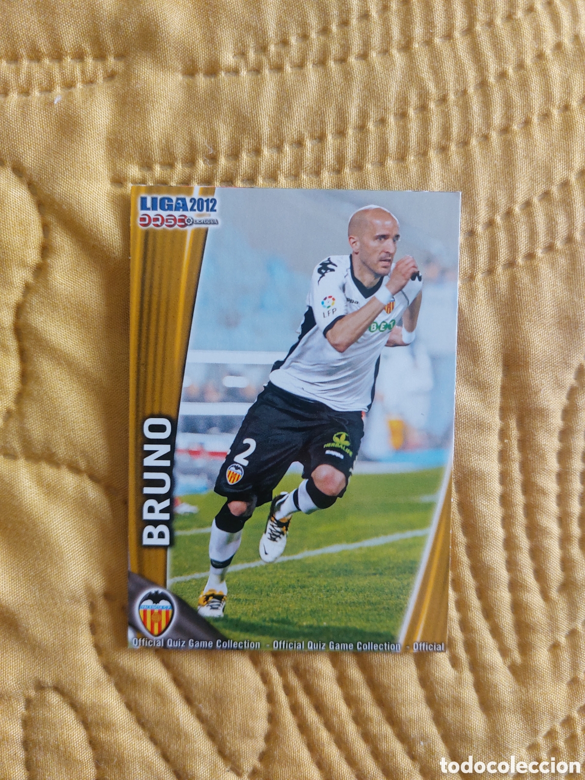 Figurine di Calcio: 60 BRUNO VALENCIA MUNDICROMO FICHAS LIGA 2011 2012 11 12