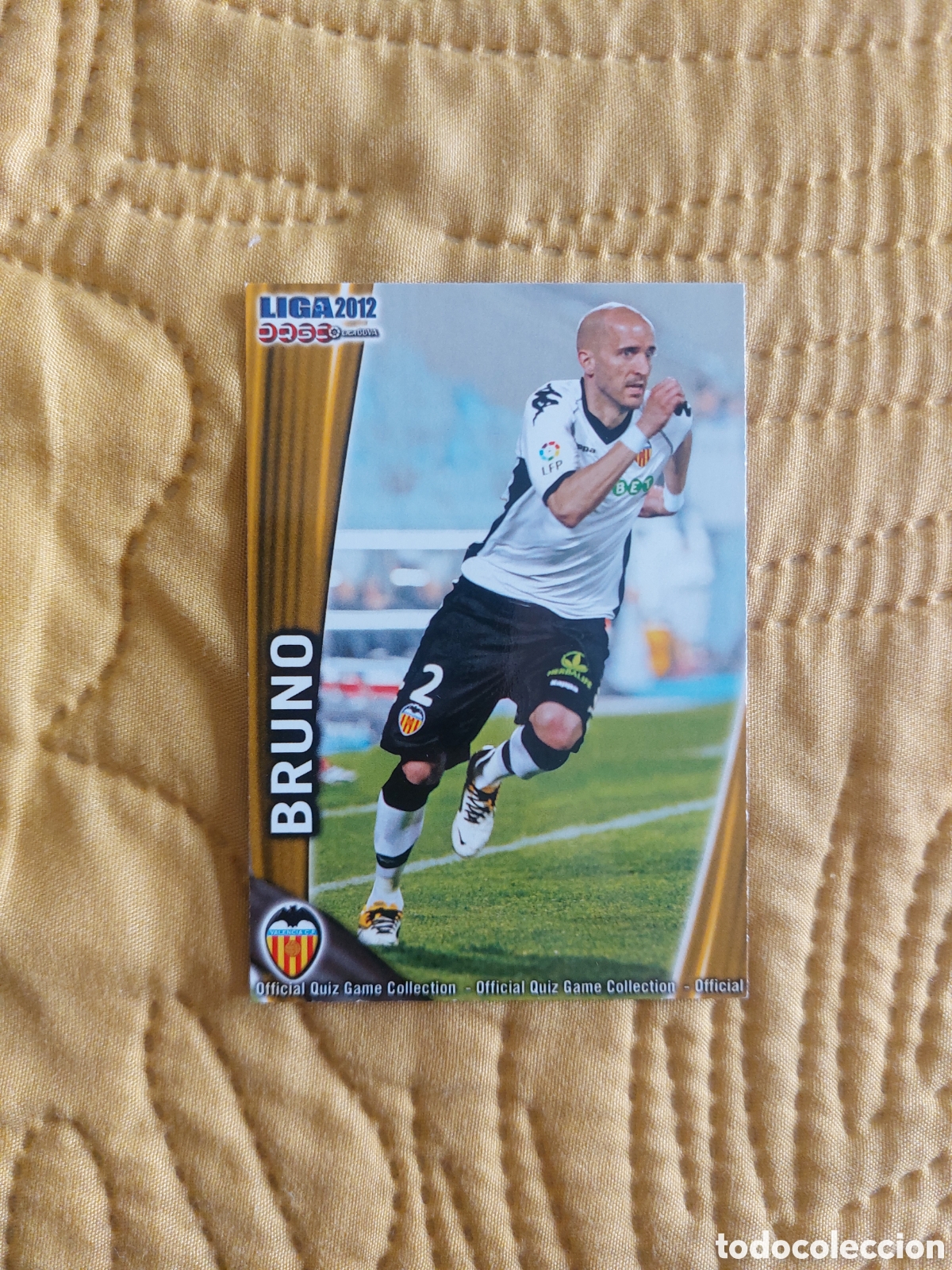 Figurine di Calcio: 60 BRUNO VALENCIA MUNDICROMO FICHAS LIGA 2011 2012 11 12