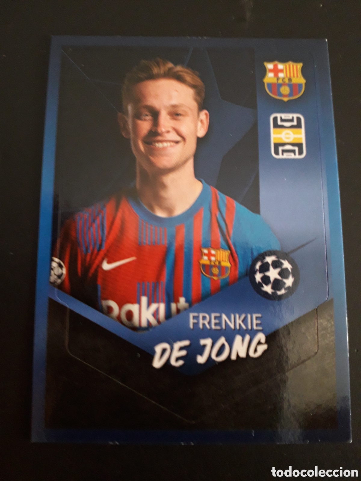 Cartes &agrave; collectionner de Football: DE JONG FC BARCELONA N&deg; 384 UEFA CHAMPIONS LEAGUE SEASON TOPPS 21 22 2021 2022 PEDIDO M&Iacute;NIMO 3&euro;