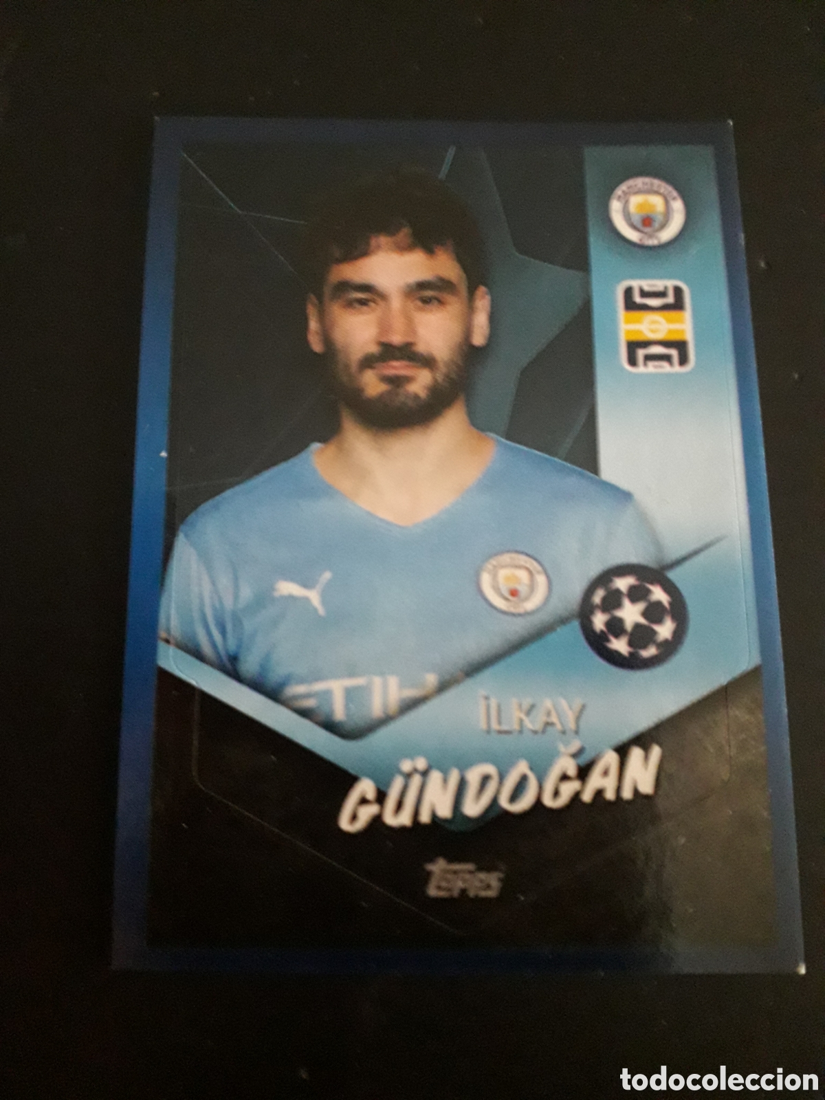 Cartes &agrave; collectionner de Football: G&Uuml;NDOĞAN MANCHESTER CITY N&deg; 79 UEFA CHAMPIONS LEAGUE SEASON TOPPS 21 22 2021 2022 PEDIDO M&Iacute;NIMO 3&euro;