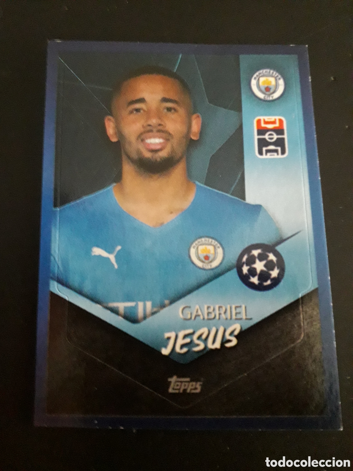 Cartes &agrave; collectionner de Football: GABRIEL JES&Uacute;S MANCHESTER CITY N&deg; 84 UEFA CHAMPIONS LEAGUE TOPPS 21 22 2021 2022 PEDIDO M&Iacute;NIMO 3&euro;.