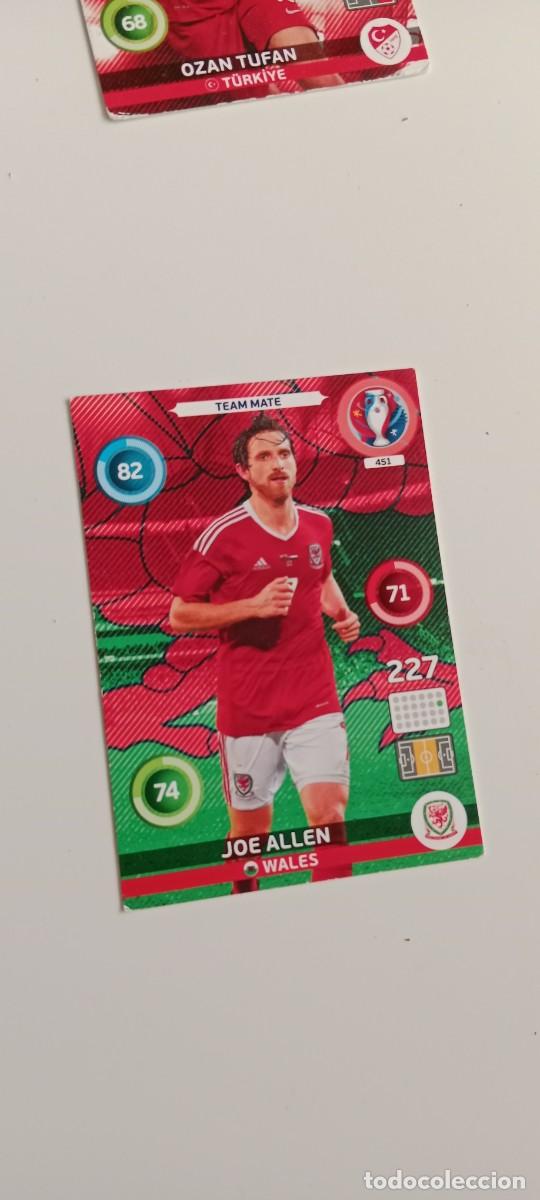 Cartes &agrave; collectionner de Football: C-CR CROMO FICHA ADRENALYN XL EURO 2016 PAIS DE WALES JOE ALLEN