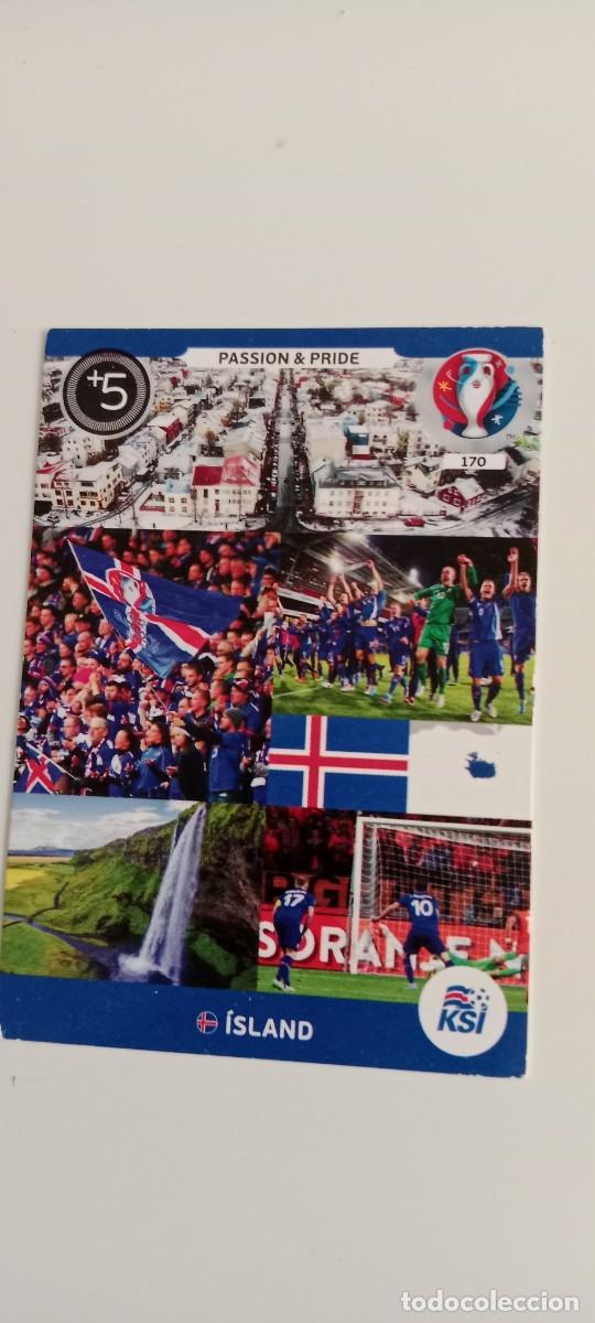 Cromos de Futebol: C-CR CROMO FICHA ADRENALYN XL EURO 2016 ISLANDIA