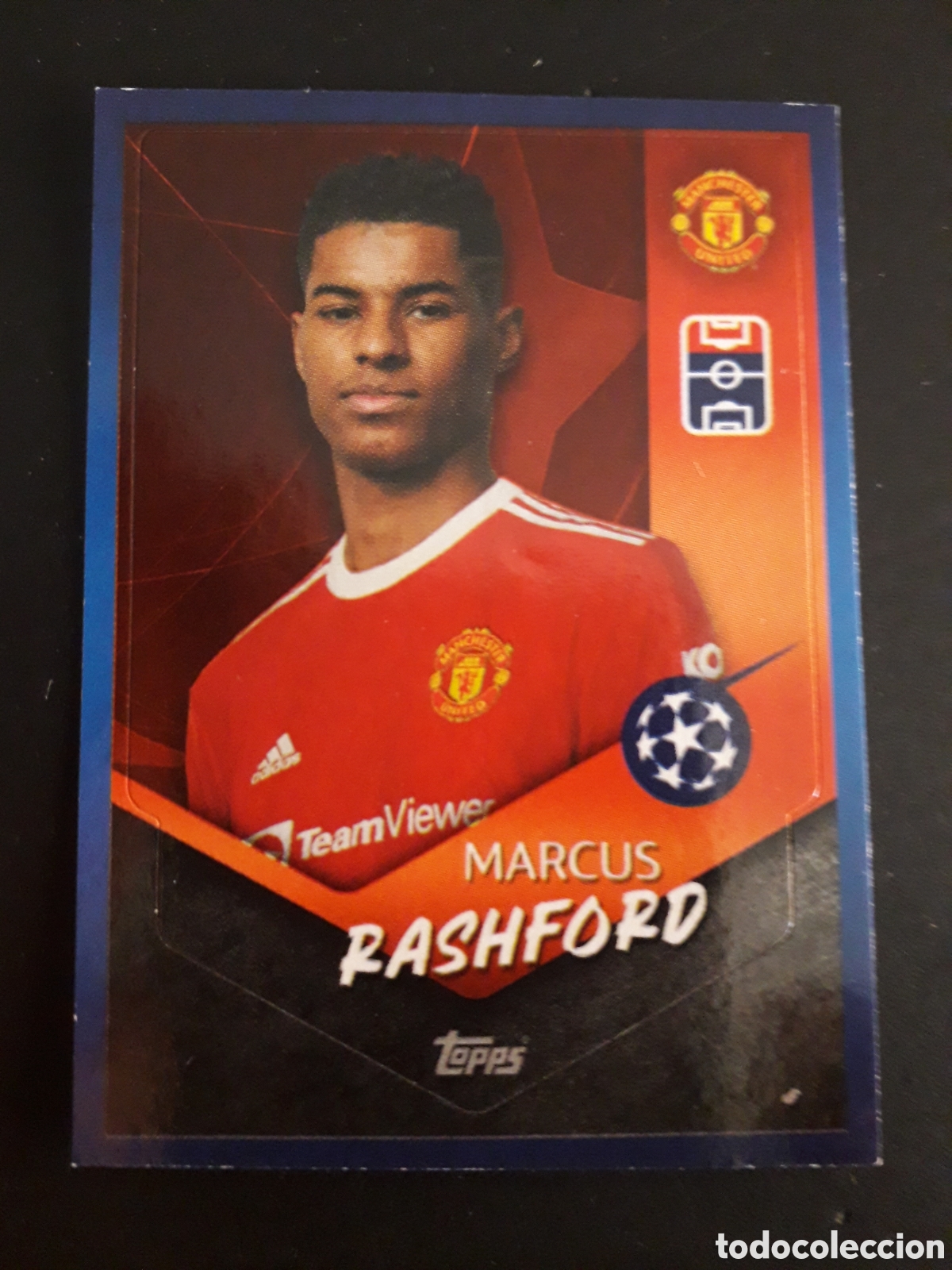 Cartes &agrave; collectionner de Football: RASHFORD MANCHESTER UNITED N&deg; 460 UEFA CHAMPIONS LEAGUE SEASON TOPPS 21 22 2021 2022 PEDIDO M&Iacute;NIM 3&euro;
