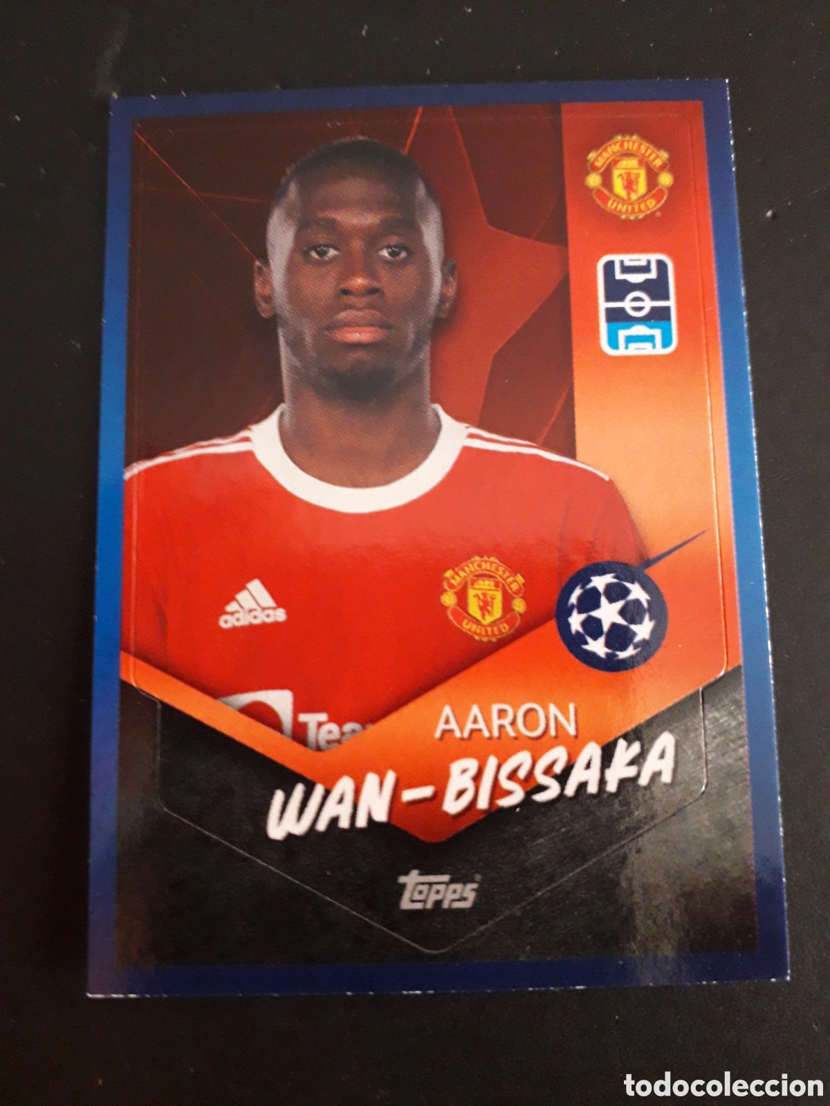 Cartes &agrave; collectionner de Football: WAN-BISSAKA MANCHESTER UNITED N&deg; 449 UEFA CHAMPIONS LEAGUE TOPPS 21 22 2021 2022 PEDIDO M&Iacute;NIMO 3&euro;