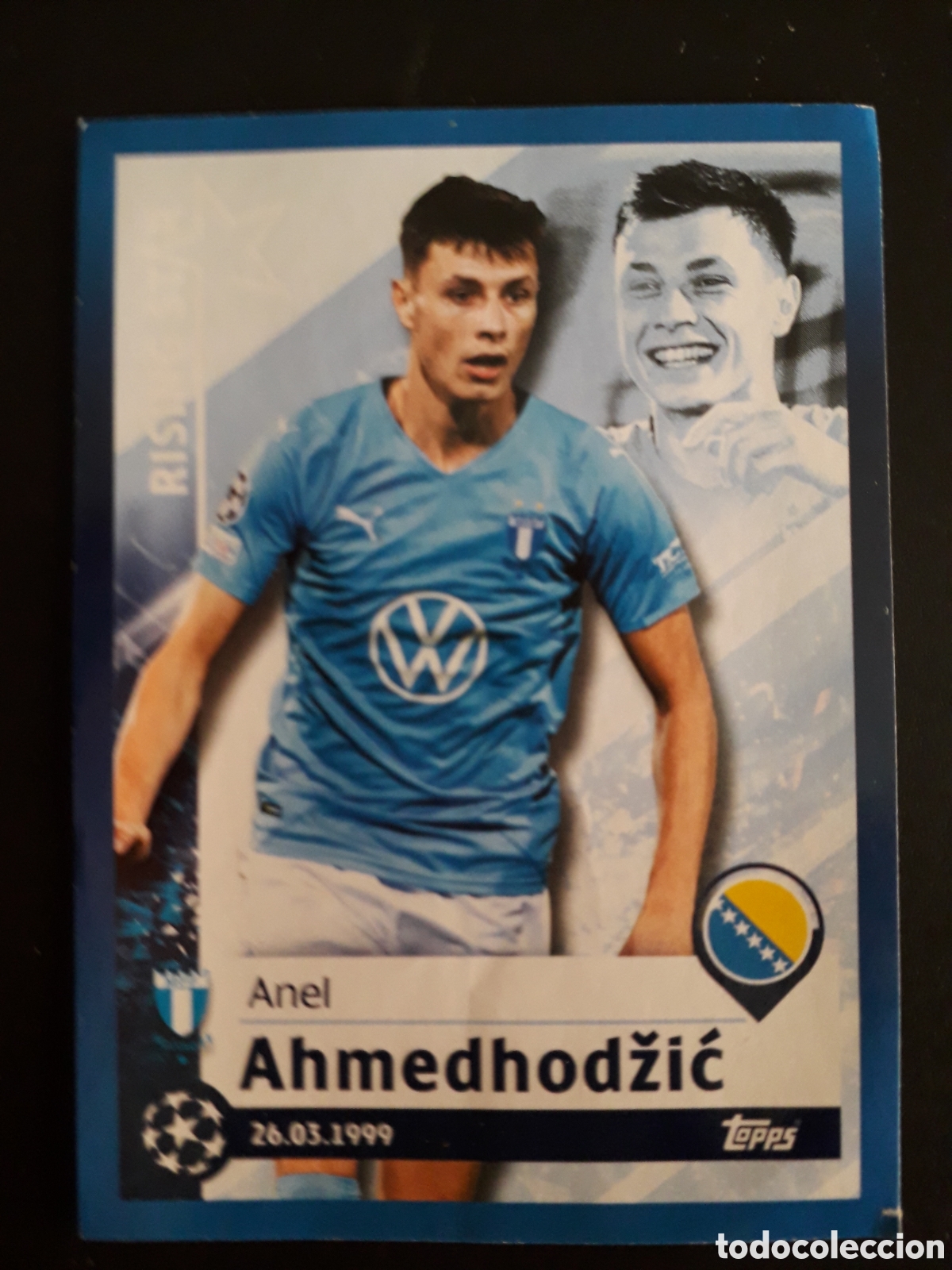 Cartes &agrave; collectionner de Football: AHMEDHODŽIĆ MALM&Ouml;E N&deg; 632 RISSING STAR UEFA CHAMPIONS LEAGUE TOPPS 21 22 2021 2022 PEDIDO M&Iacute;NIMO 3&euro;