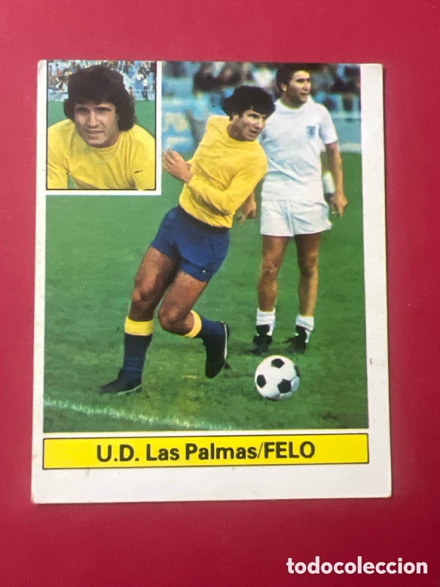 Cromos de f&uacute;tbol: E143. CROMO F&Uacute;TBOL 81 82 SIN PEGAR LIGA ESTE 1981 1982 UD LAS PALMAS FELO