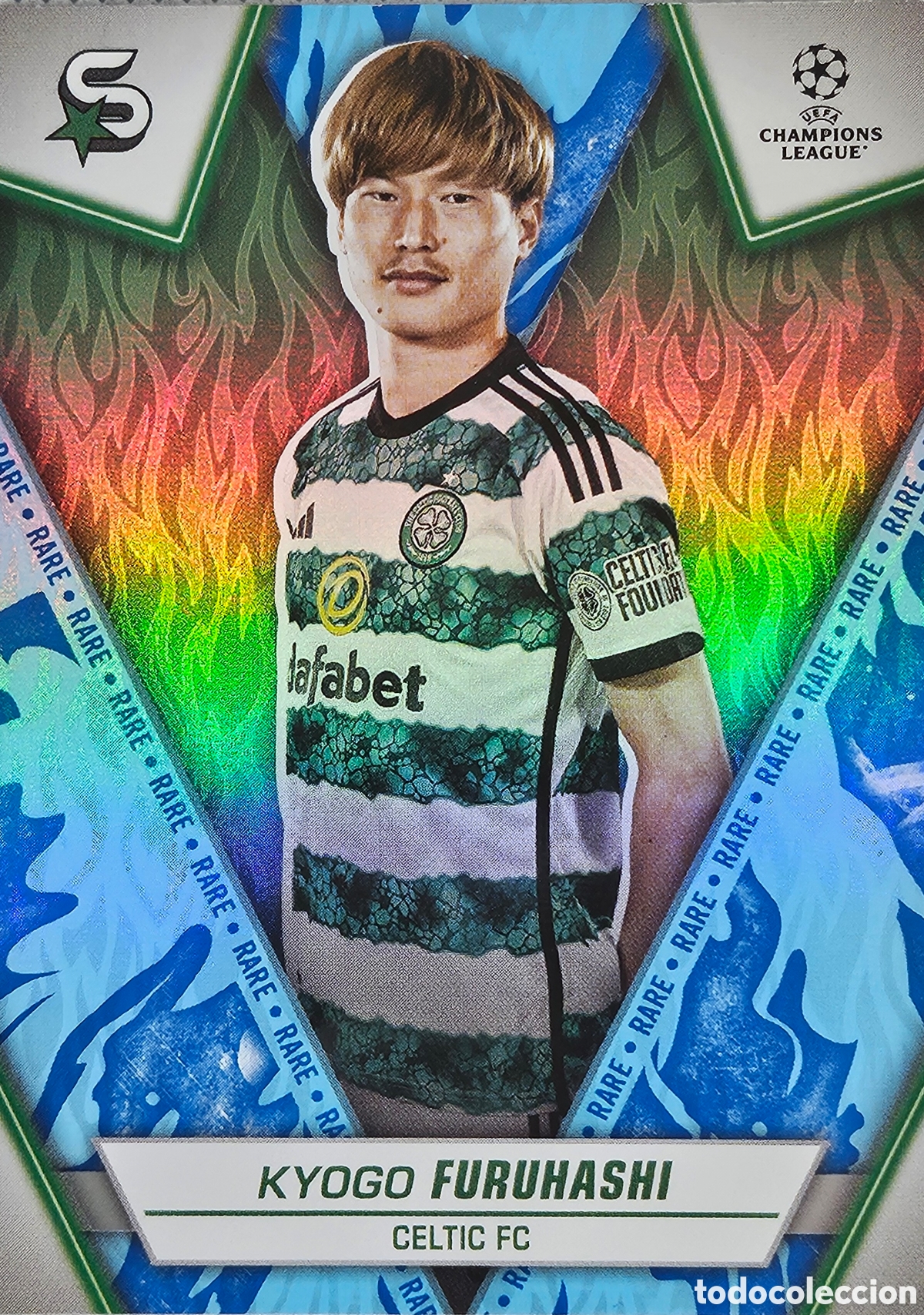 Football Stickers: Topps UCC Superstars 23-24 - Kyogo Furuhashi