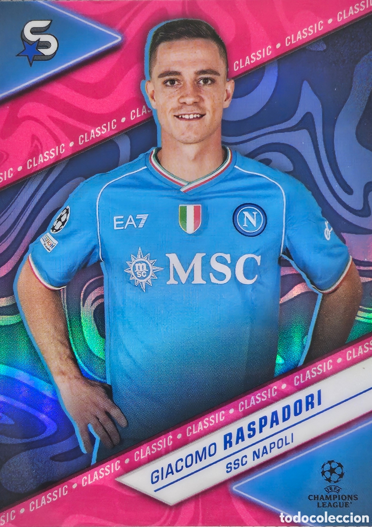 Football Stickers: Topps UCC Superstars 23-24 - Giacomo Raspadori