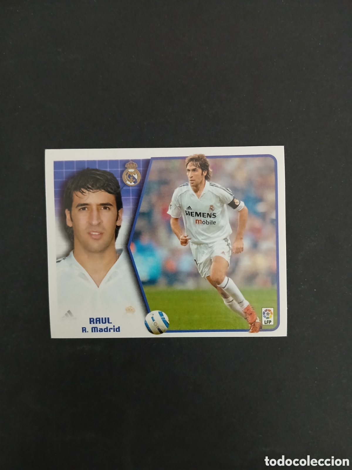 Cromos de F&uacute;tbol: RAUL REAL MADRID LIGA ESTE 2005/06 05 06 NUNCA PEGADO SIN PEGAR