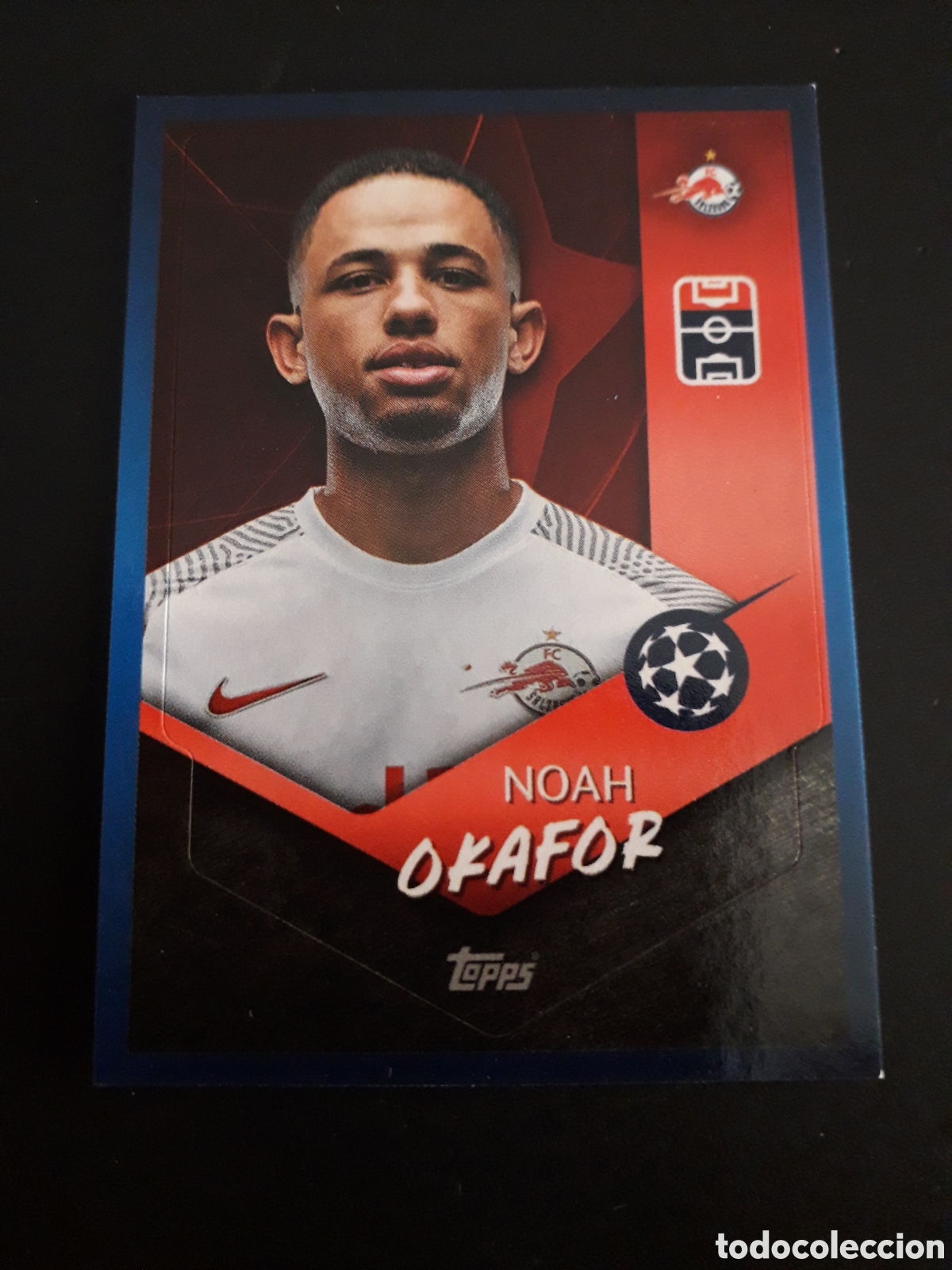 Cartes &agrave; collectionner de Football: OKAFOR SALZBURGO N&deg; 551 UEFA CHAMPIONS LEAGUE SEASON TOPPS 21 22 2021 2022 PEDIDO M&Iacute;NIMO 3&euro;