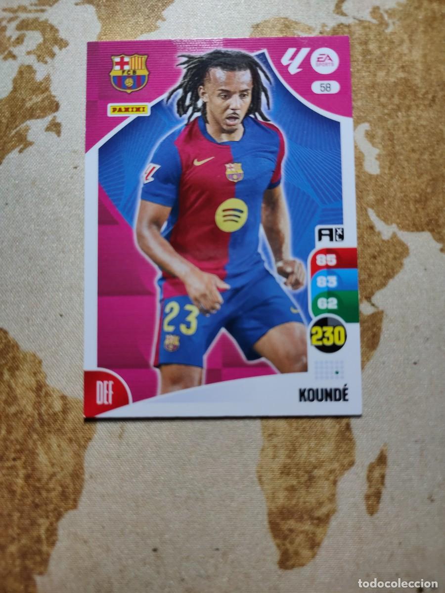 Fu&szlig;ball-Sticker: Adrenalyn XL Barcelona 58 KOUND&Eacute; 2024-25