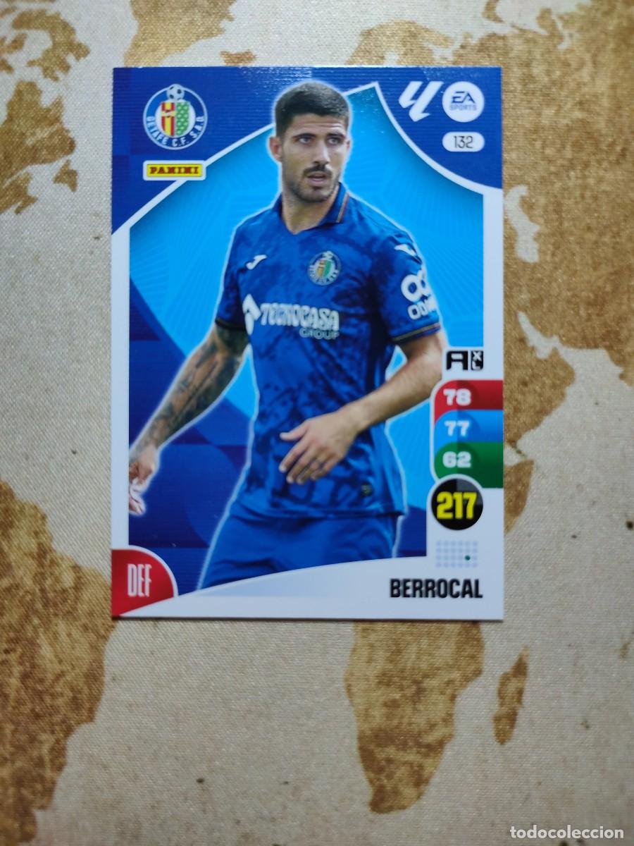 Fu&szlig;ball-Sticker: Adrenalyn XL Getafe 132 BERROCAL 2024-25