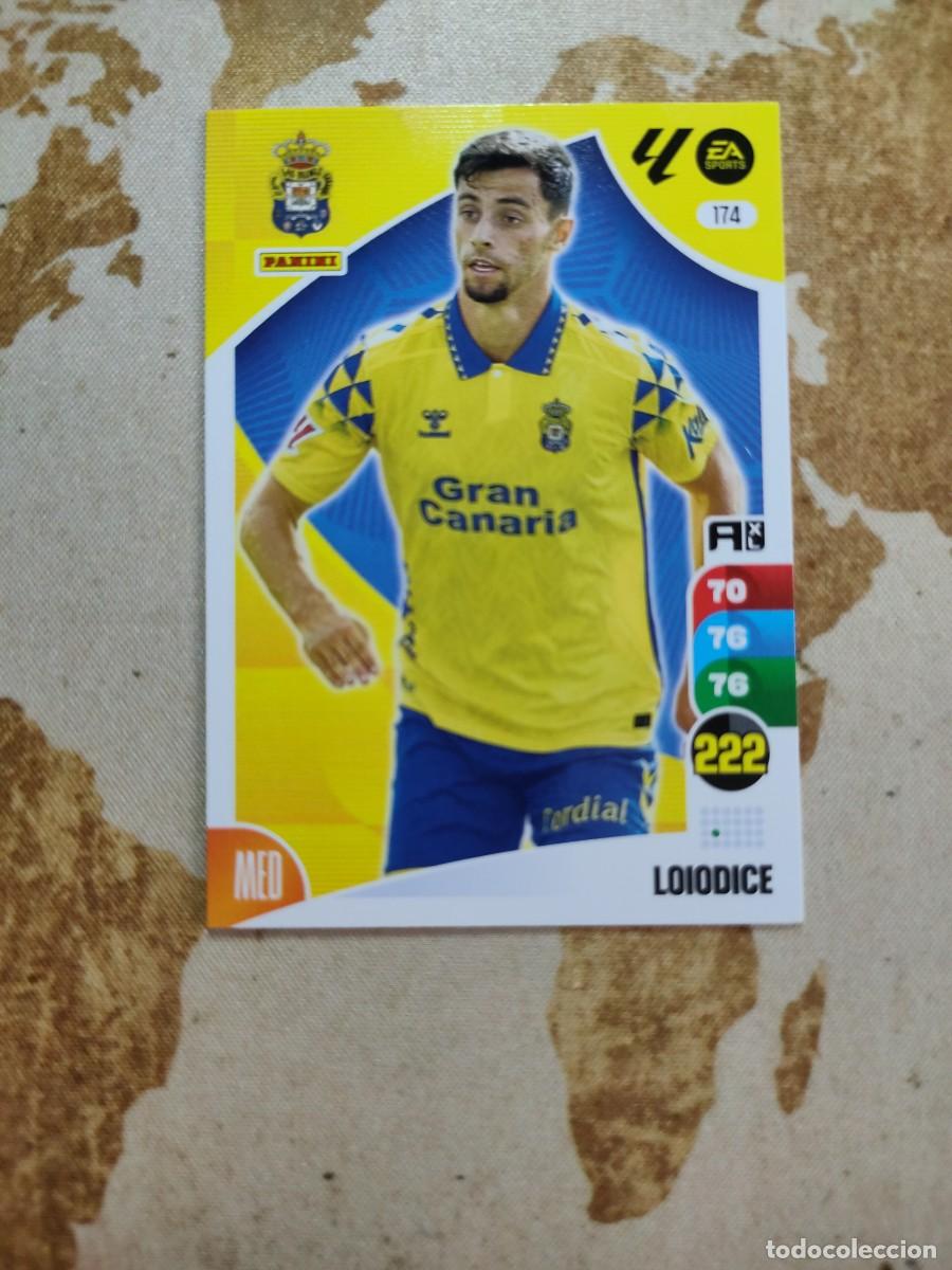 Figurine di Calcio: Adrenalyn XL Las Palmas 174 LOIODICE 2024-25