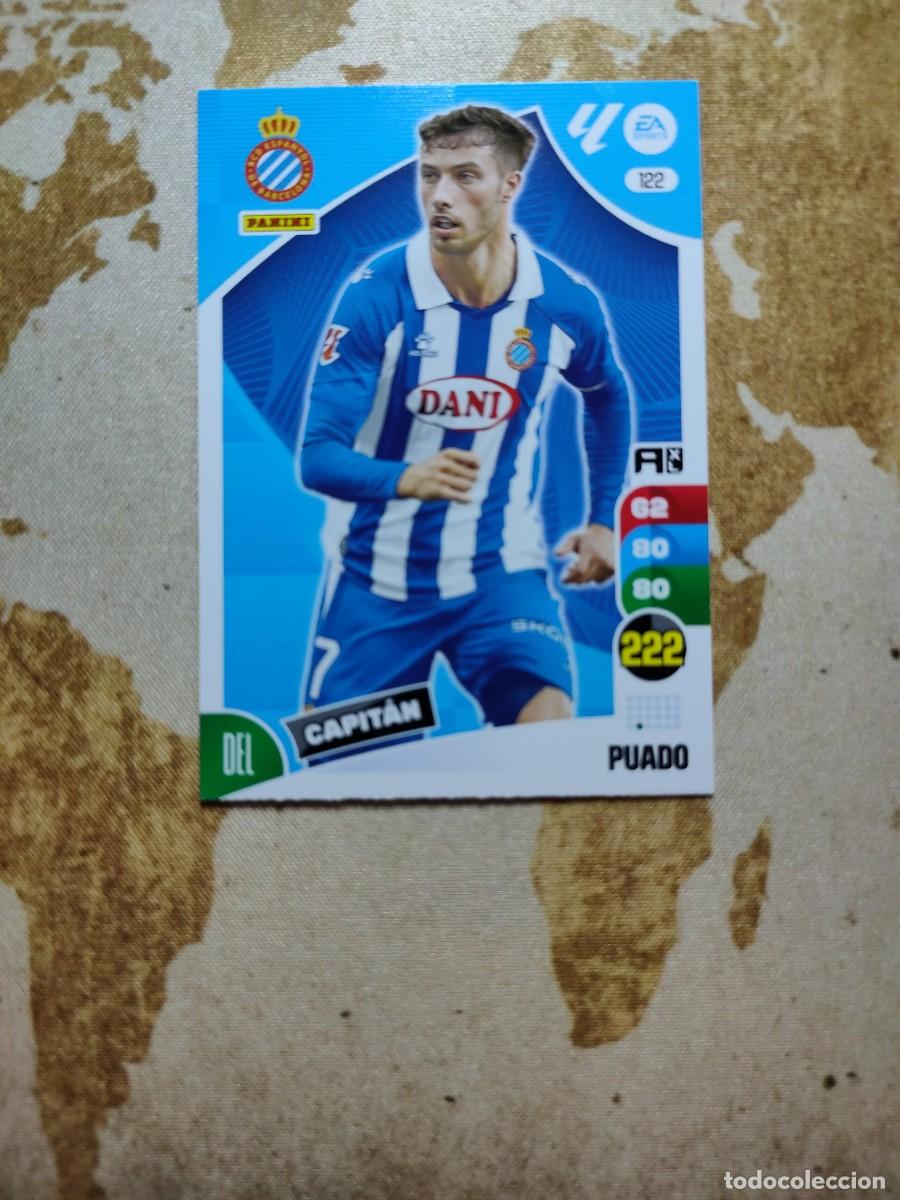 Fu&szlig;ball-Sticker: Adrenalyn XL Espanyol 122 PUADO 2024-25