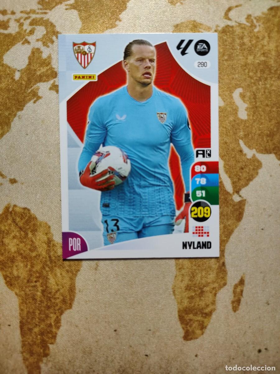Fu&szlig;ball-Sticker: Adrenalyn XL Sevilla 290 NYLAND 2024-25
