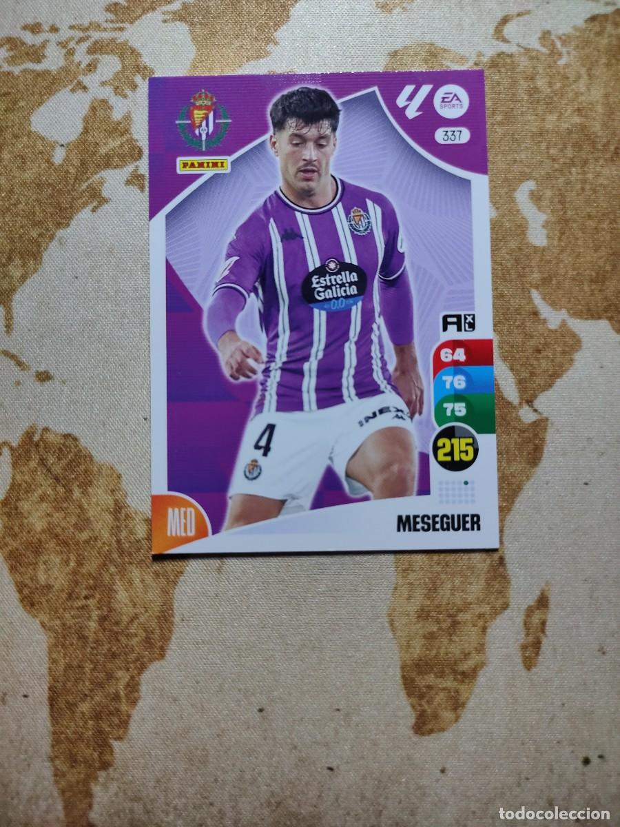 Fu&szlig;ball-Sticker: Adrenalyn XL Valladolid 337 MESEGUER 2024-25