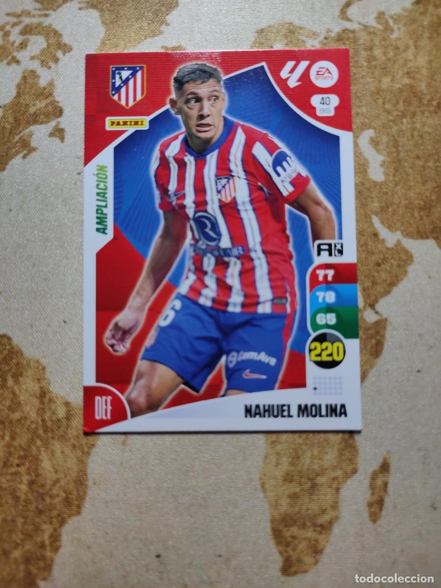 Cromos de Futebol: Adrenalyn XL Atl&eacute;tico de Madrid 40 Bis NAHUEL MOLINA 2024-25