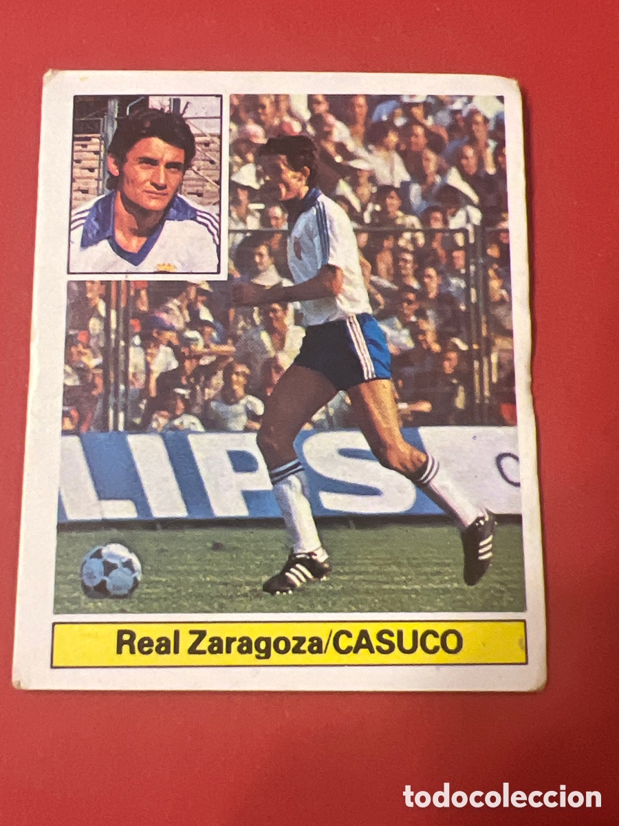 Cromos de f&uacute;tbol: E197. CROMO F&Uacute;TBOL 81 82 SIN PEGAR LIGA ESTE 1981 1982 REAL ZARAGOZA CASUCO