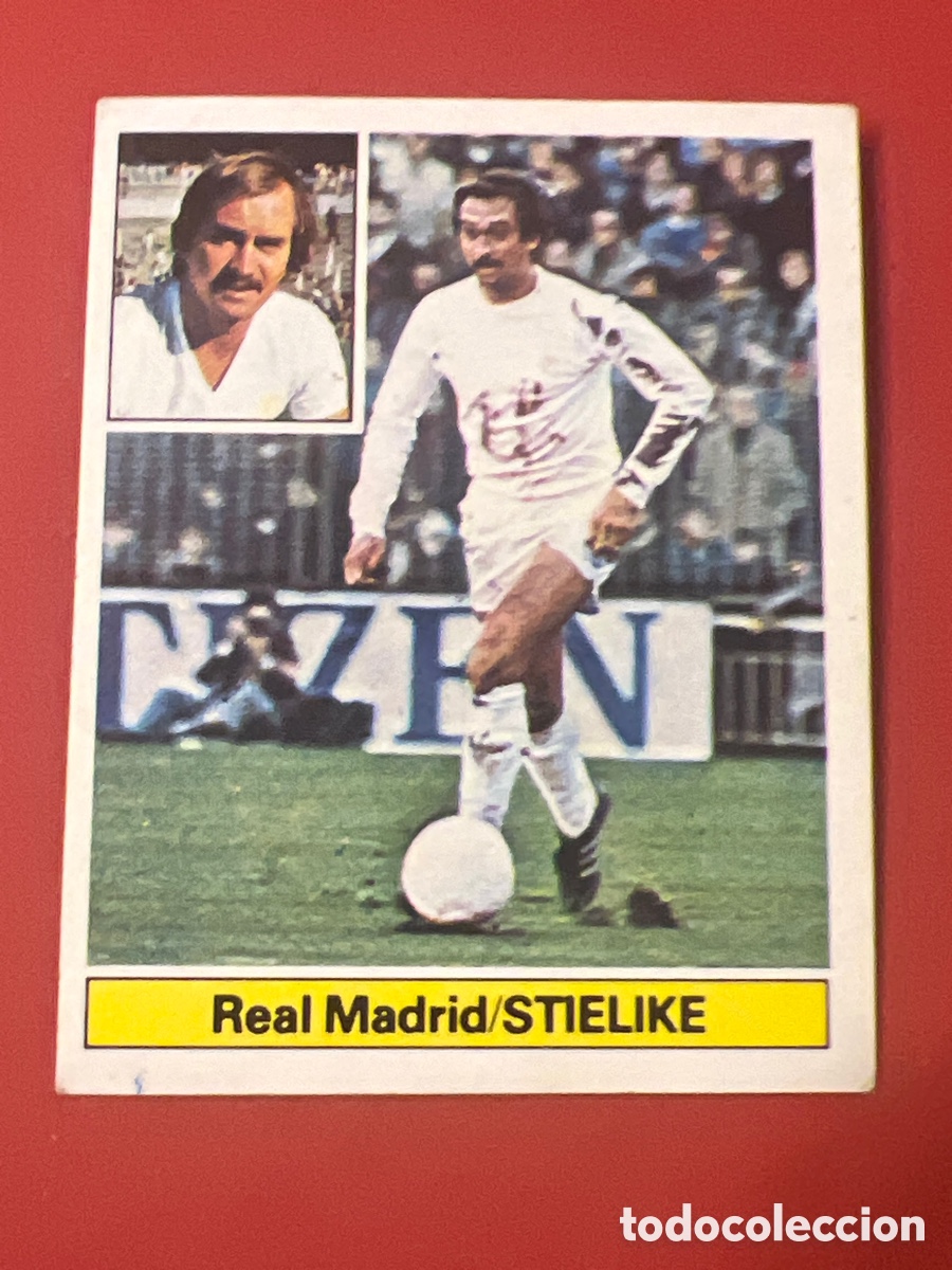 Fu&szlig;ball-Sticker: E252. ED ESTE SIN PEGAR NUNCA LIGA 81 82 1981 REAL MADRID STIELIKE