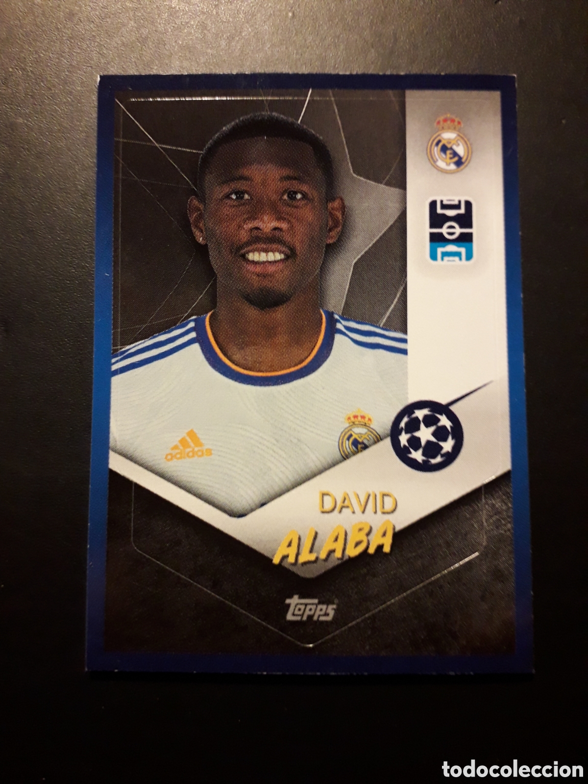 Fu&szlig;ball-Sticker: ALABA REAL MADRID N&deg; 305 UEFA CHAMPIONS LEAGUE SEASON TOPPS 21 22 2021 2022 PEDIDO M&Iacute;NIMO 3&euro;