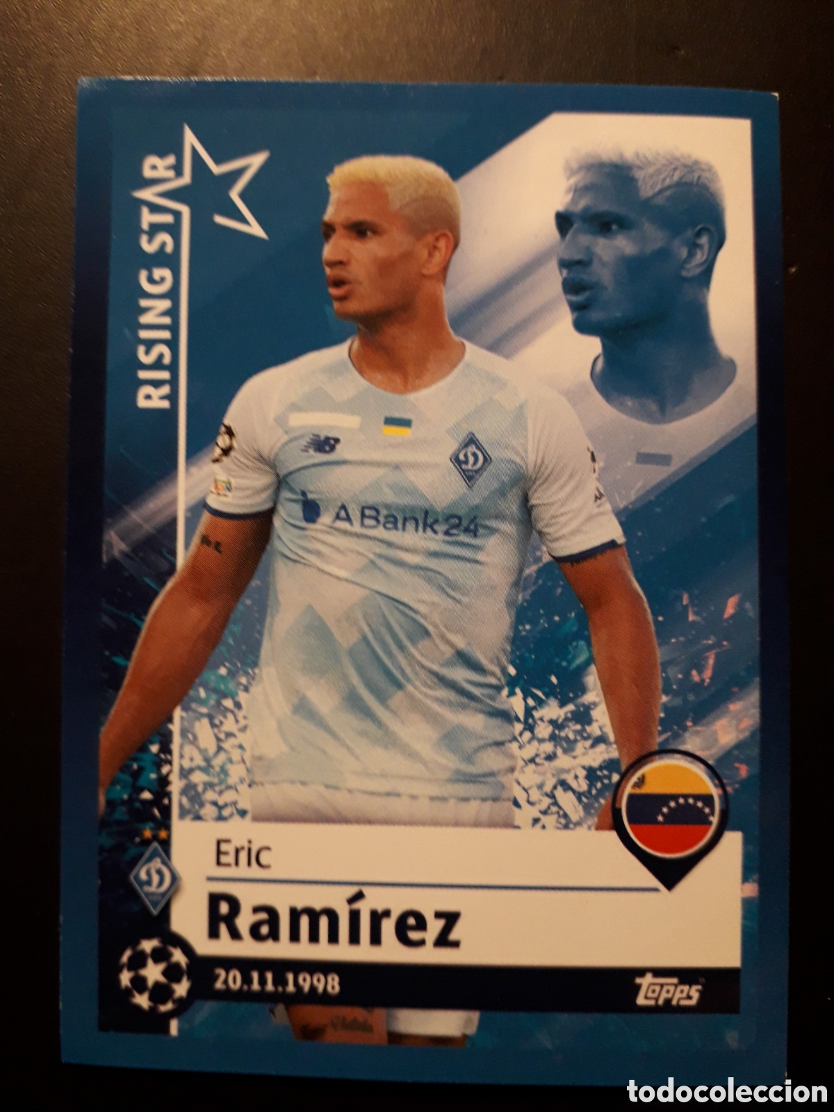 Fu&szlig;ball-Sticker: RAM&Iacute;REZ DINAMO KIEV N&deg; 416 RISING STAR UEFA CHAMPIONS LEAGUE TOPPS 21 22 2021 2022 PEDIDO M&Iacute;NIMO 3&euro;