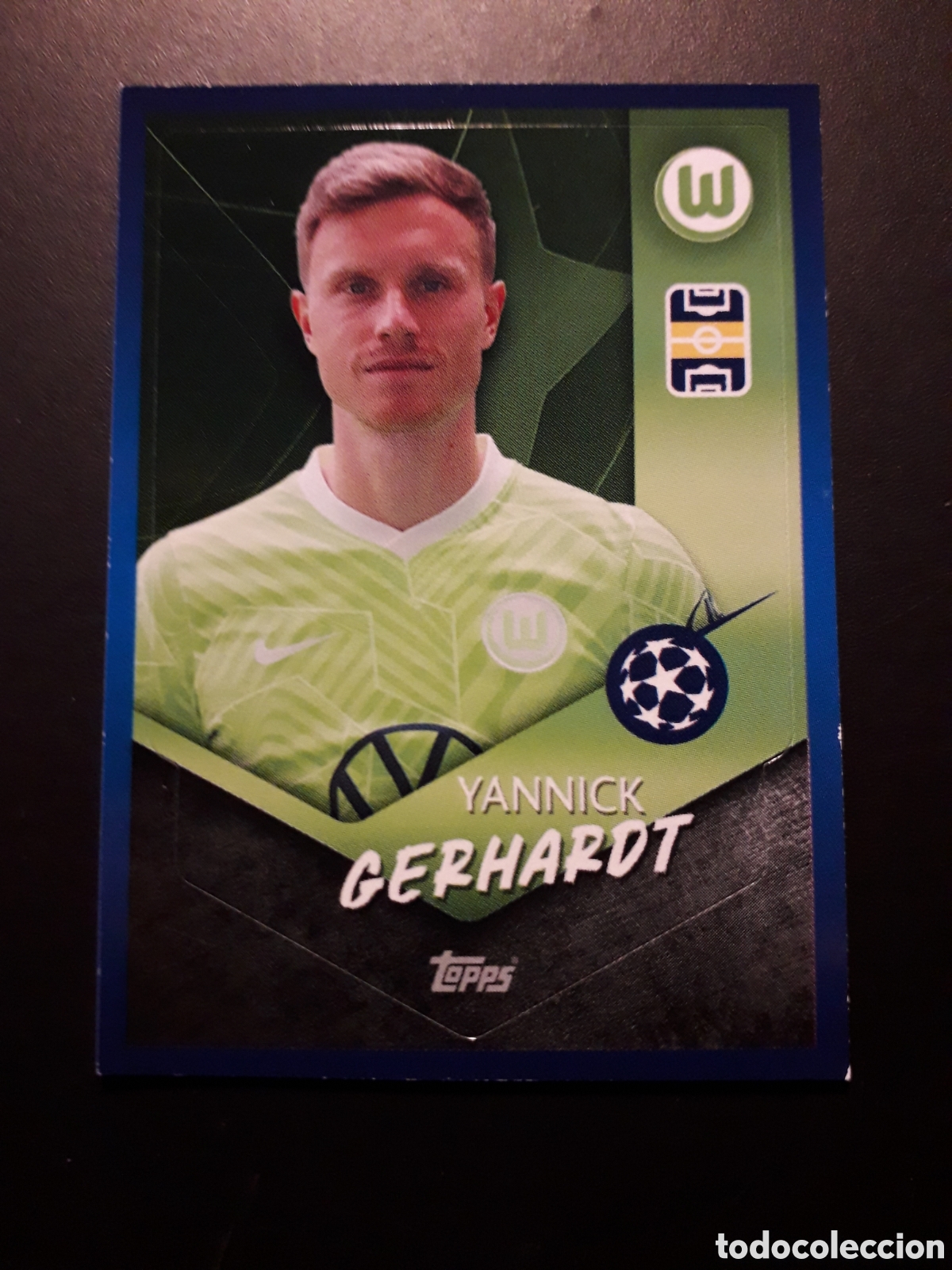 Fu&szlig;ball-Sticker: GERHARDT WOLFSBURG N&deg; 564 UEFA CHAMPIONS LEAGUE SEASON 21 22 2021 2022 PEDIDO M&Iacute;NIMO 3&euro;