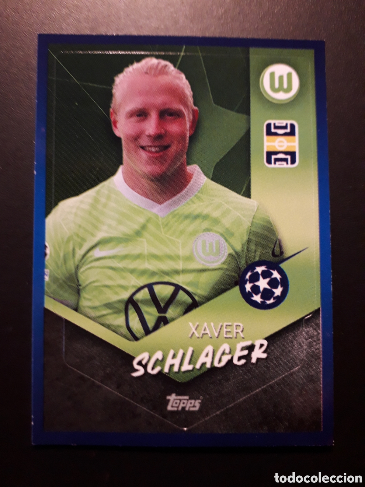 Fu&szlig;ball-Sticker: SCHLAGER WOLFSBURG N&deg; 565 UEFA CHAMPIONS LEAGUE SEASON 21 22 2021 2022 PEDIDO M&Iacute;NIMO 3&euro;