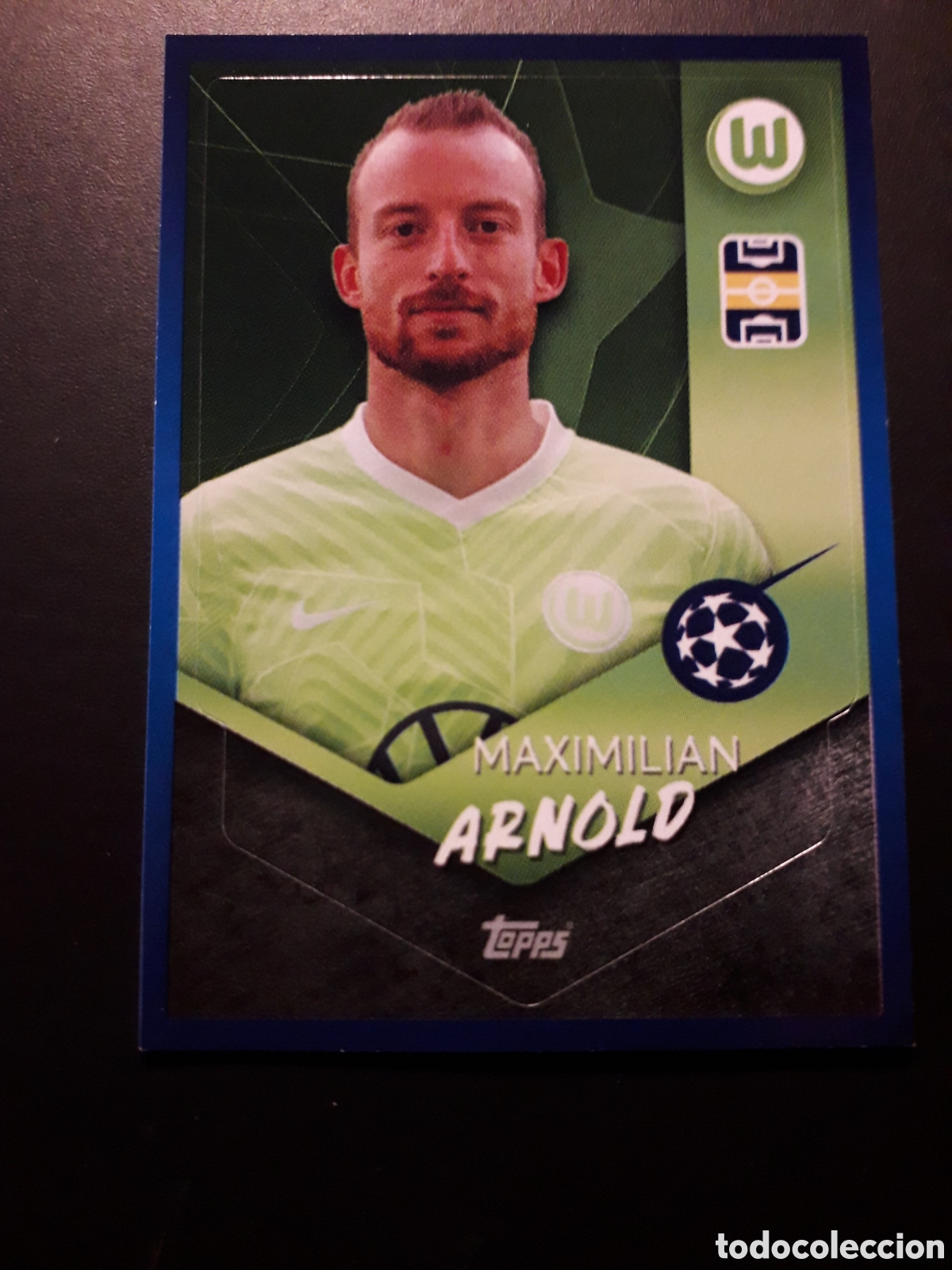 Fu&szlig;ball-Sticker: ARNOLD WOLFSBURG N&deg; 566 UEFA CHAMPIONS LEAGUE SEASON 21 22 2021 2022 PEDIDO M&Iacute;NIMO 3&euro;