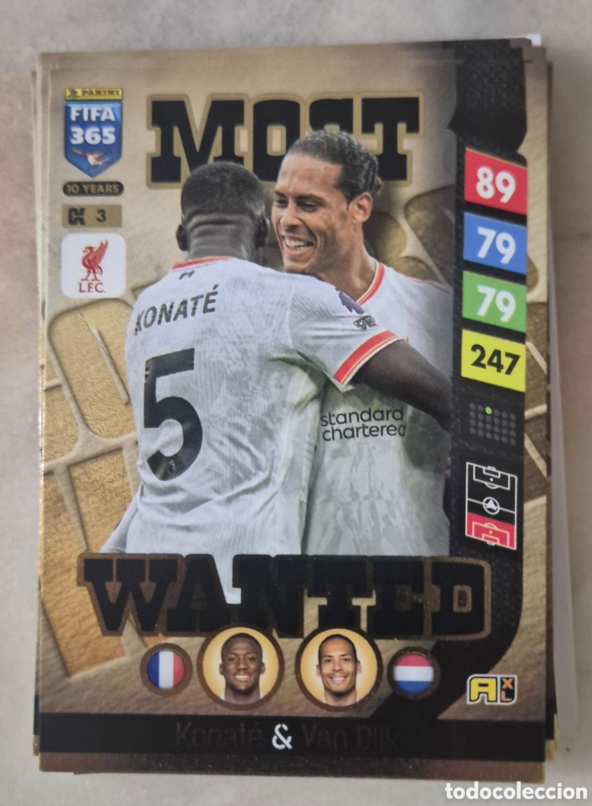 Cromos de F&uacute;tbol: Fifa 365 25 actualizaci&oacute;n liverpool most wanted konate van dijk