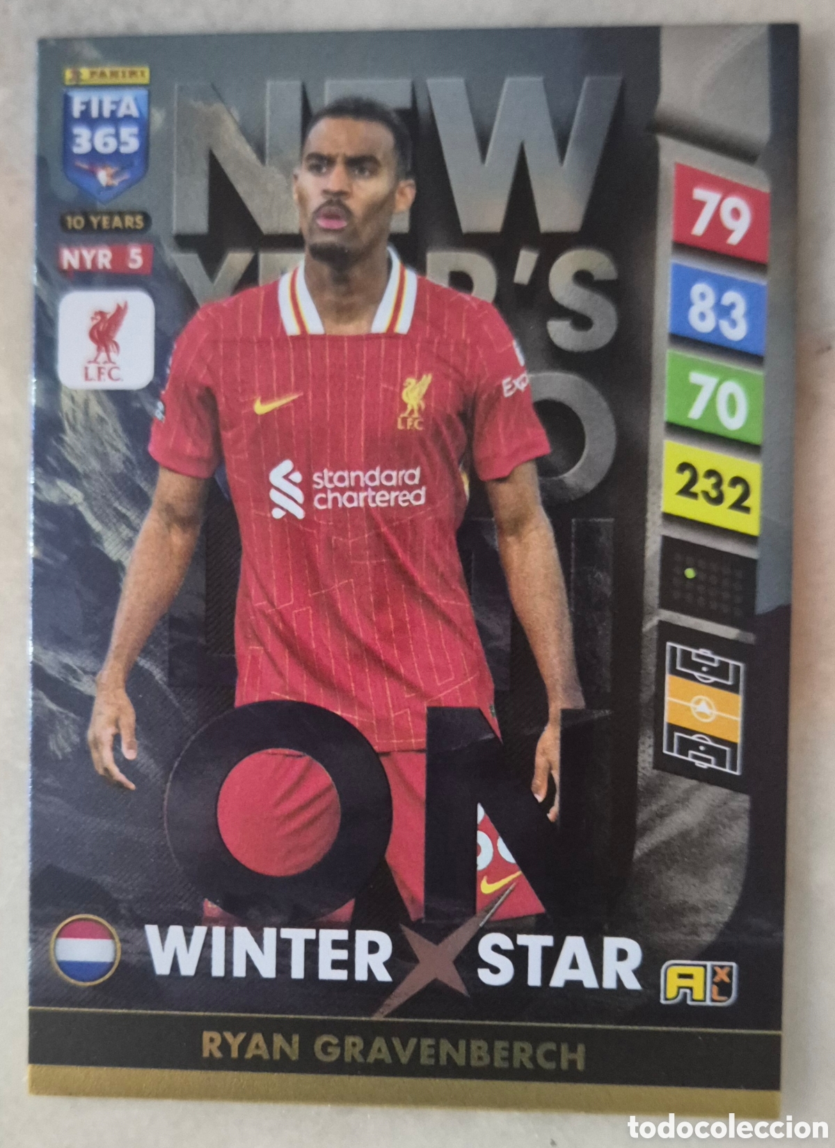 Cromos de F&uacute;tbol: Fifa 365 25 actualizaci&oacute;n gravenberch liverpool winter star