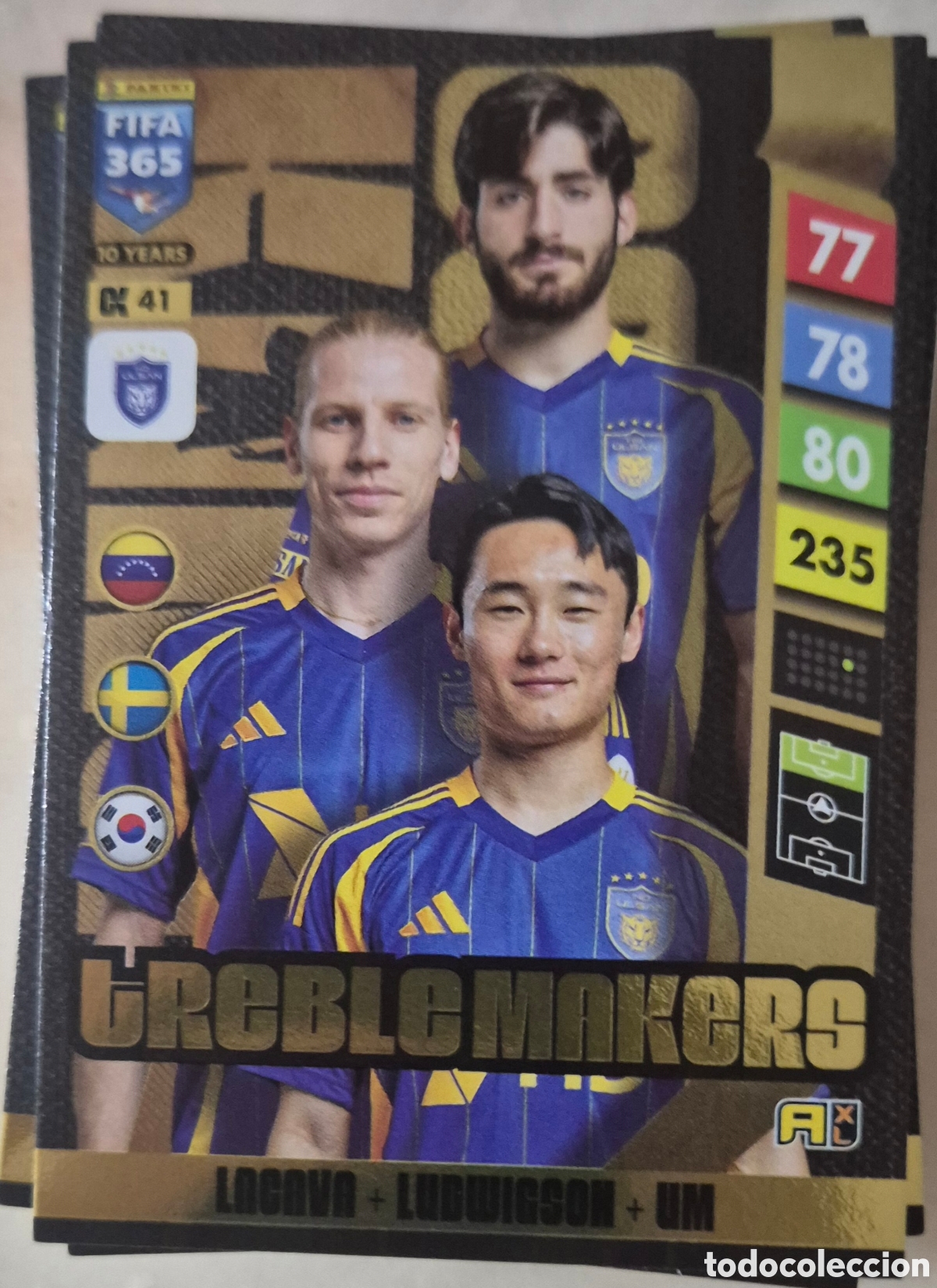 Football Stickers: Fifa 365 25 actualizaci&oacute;n treblemakers