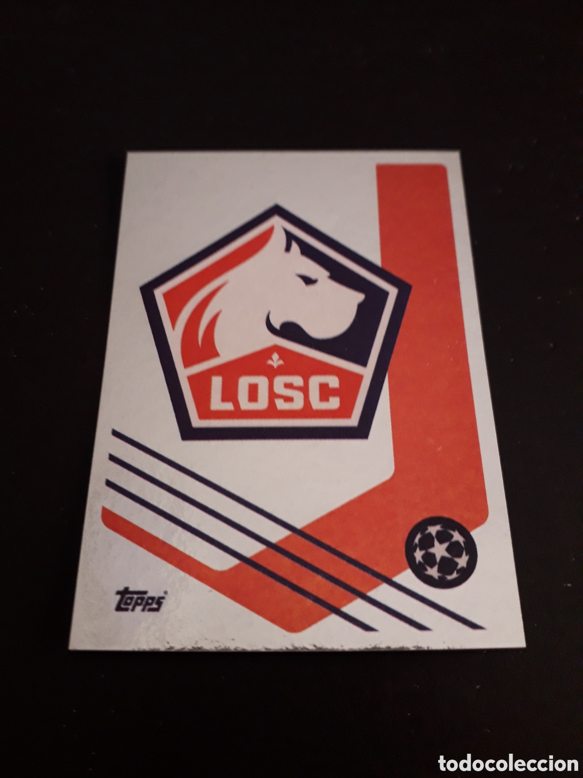 Fu&szlig;ball-Sticker: ESCUDO LILLE N&deg; 59 UEFA CHAMPIONS LEAGUE SEASON TOPPS 21 22 2021 2022 PEDIDO M&Iacute;NIMO 3&euro;