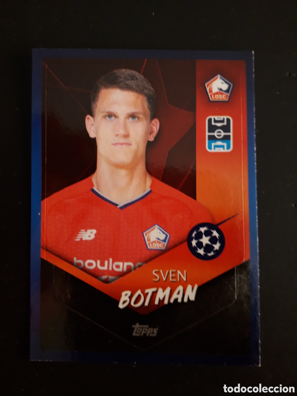 Fu&szlig;ball-Sticker: BOTMAN LILLE N&deg; 504 UEFA CHAMPIONS LEAGUE SEASON TOPPS 21 22 2021 2022 PEDIDO M&Iacute;NIMO 3&euro;
