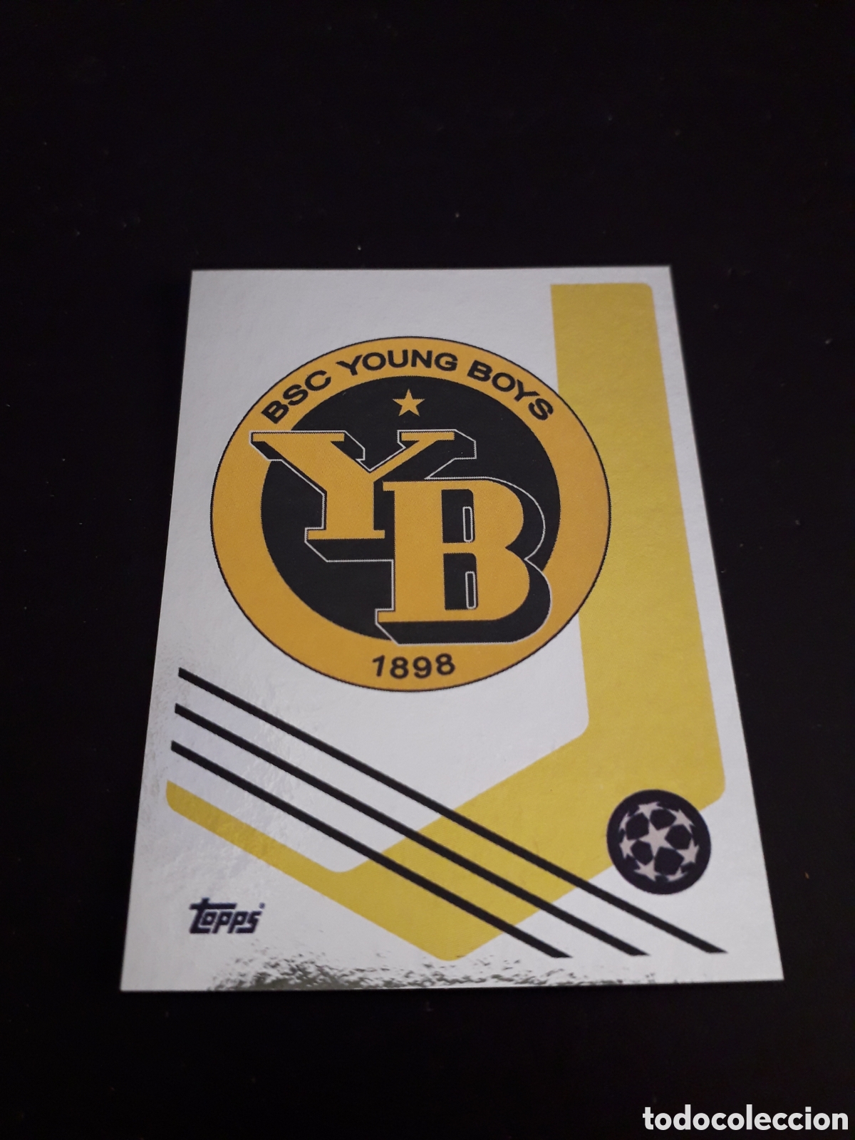 Fu&szlig;ball-Sticker: ESCUDO YOUNG BOYS N&deg; 58 UEFA CHAMPIONS LEAGUE SEASON TOPPS 21 22 2021 2022 PEDIDO M&Iacute;NIMO 3&euro;