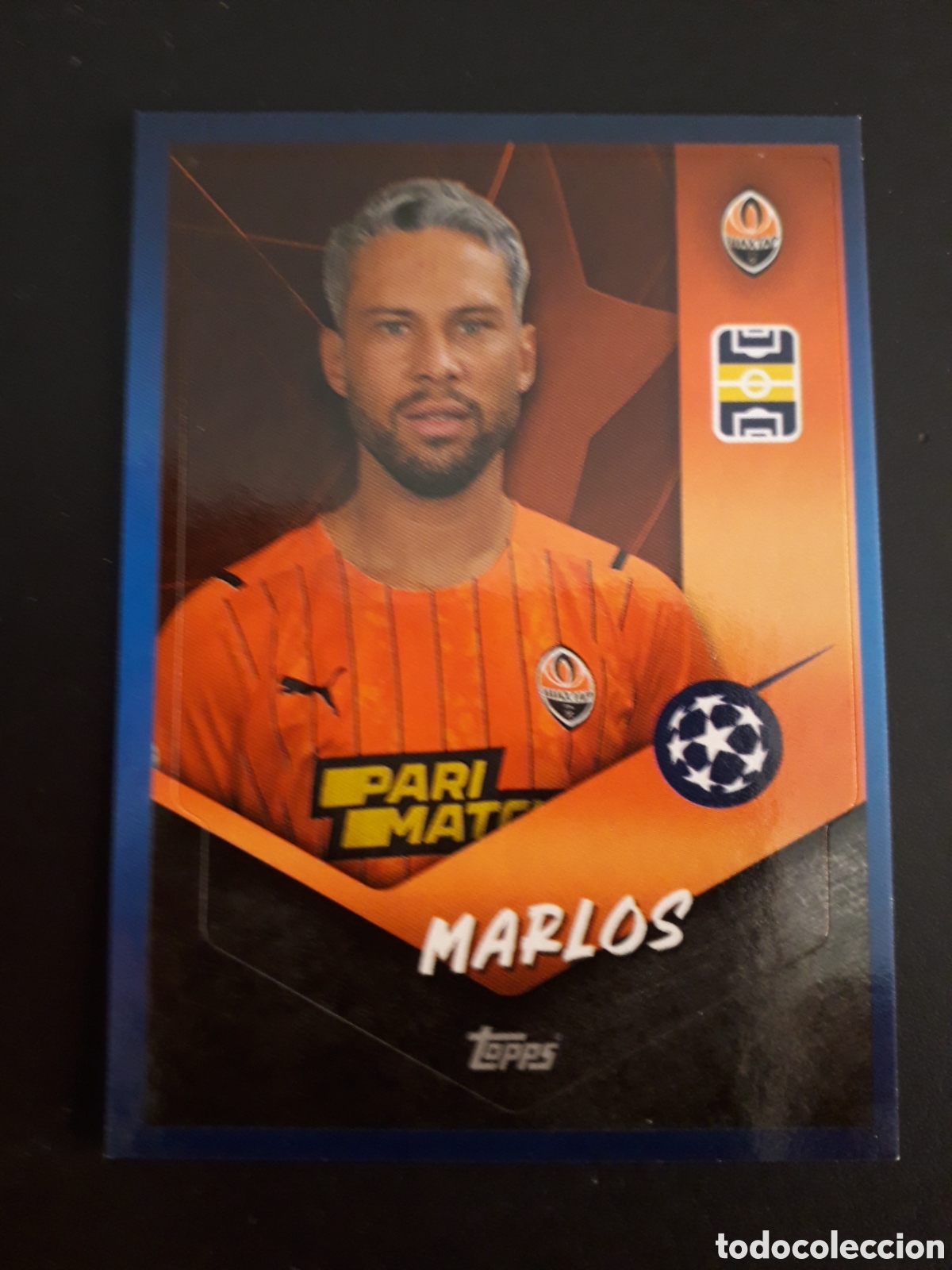 Fu&szlig;ball-Sticker: MARLOS SHAKHTAR N&deg; 333 UEFA CHAMPIONS LEAGUE SEASON TOPPS 21 22 2021 2022 PEDIDO M&Iacute;NIMO 3&euro;.