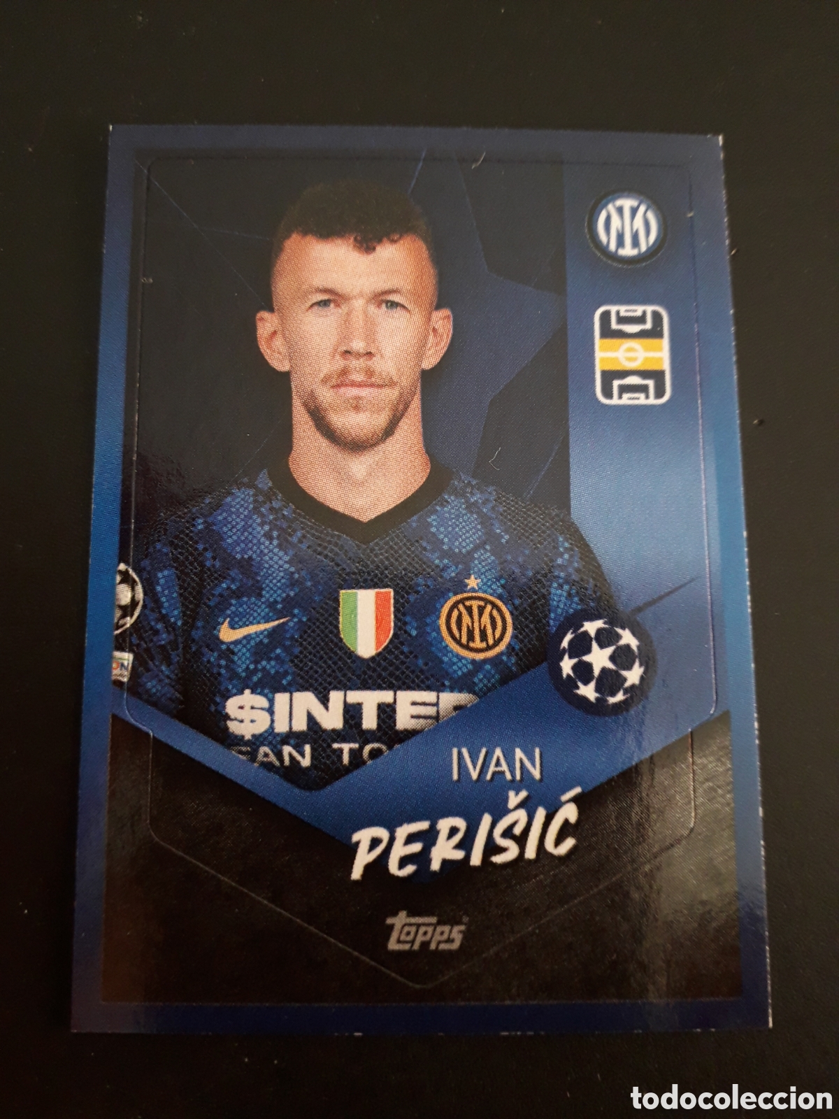 Fu&szlig;ball-Sticker: PERI&Scaron;IĆ INTER DE MILAN N&deg; 296 UEFA CHAMPIONS LEAGUE SEASON TOPPS 21 22 2021 2022 PEDIDO M&Iacute;NIMO 3&euro;